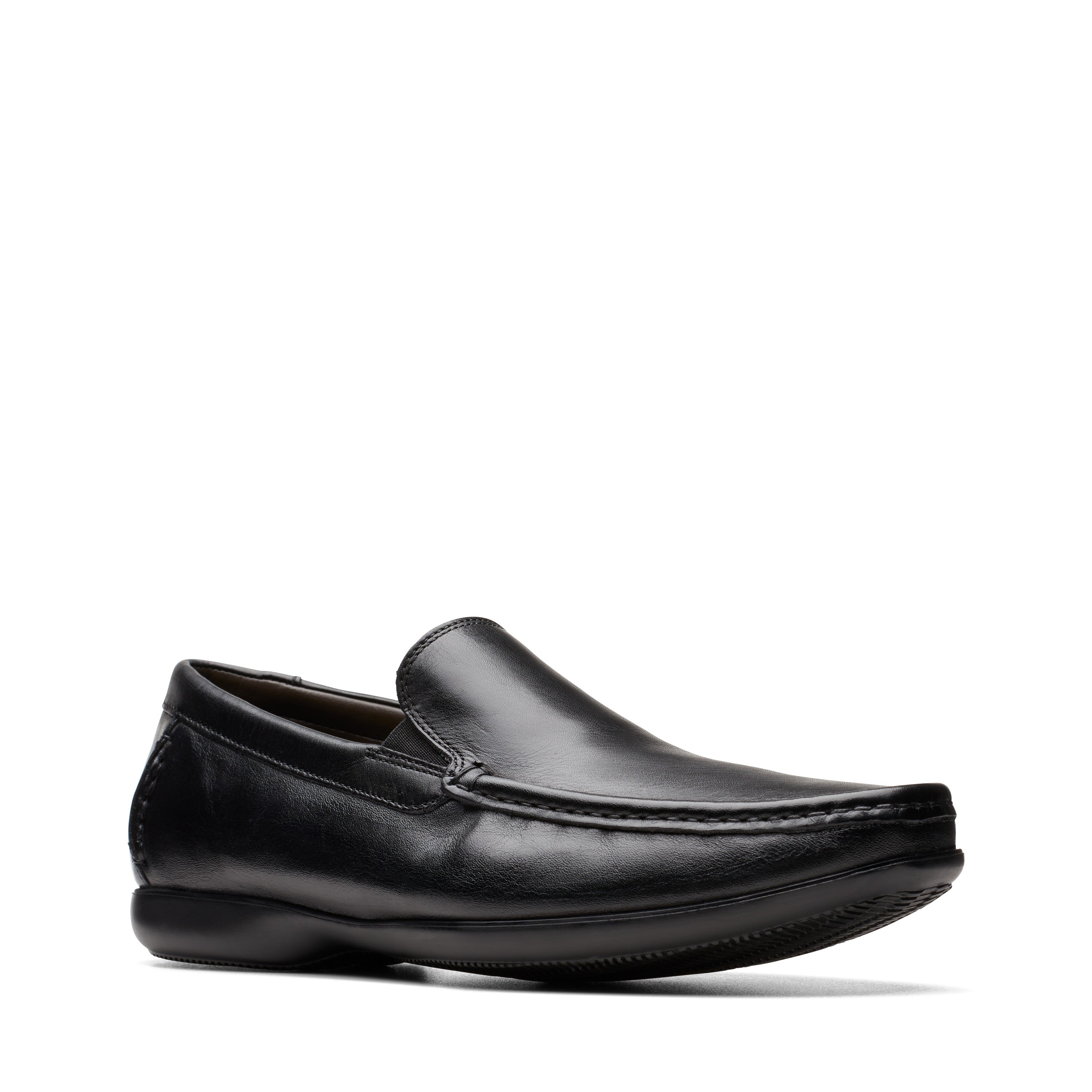 Clarks Men Black Finer Sun Shoes