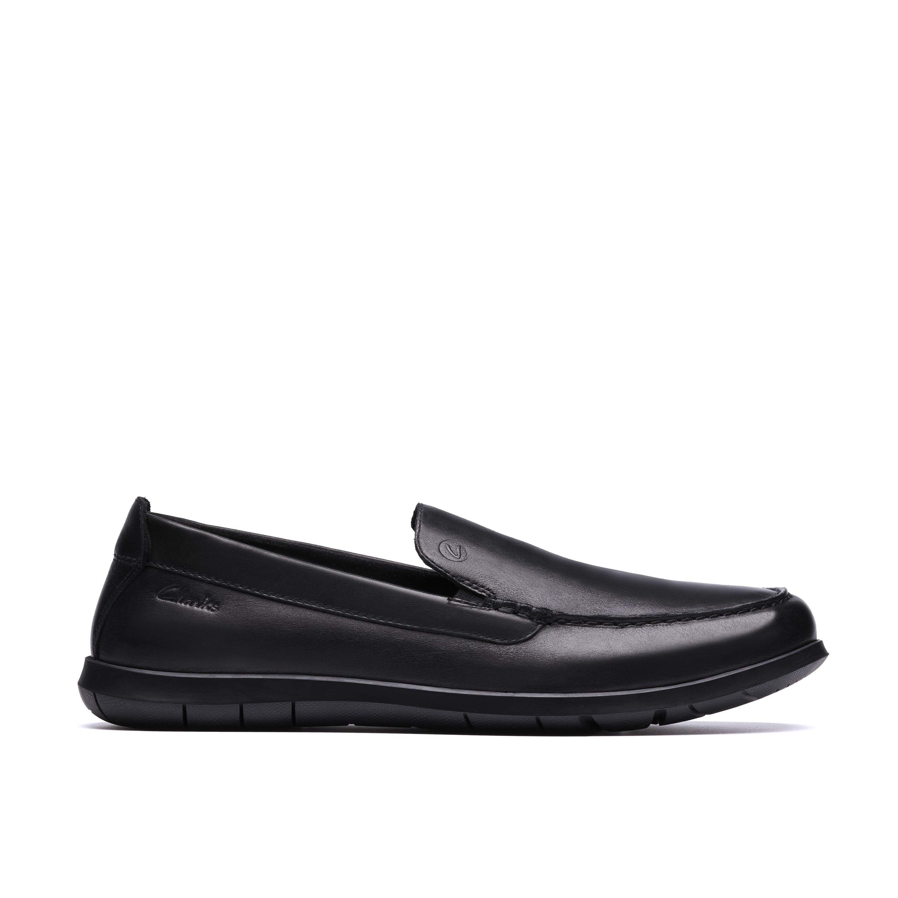 Clarks Men Black Flexway Step Shoes