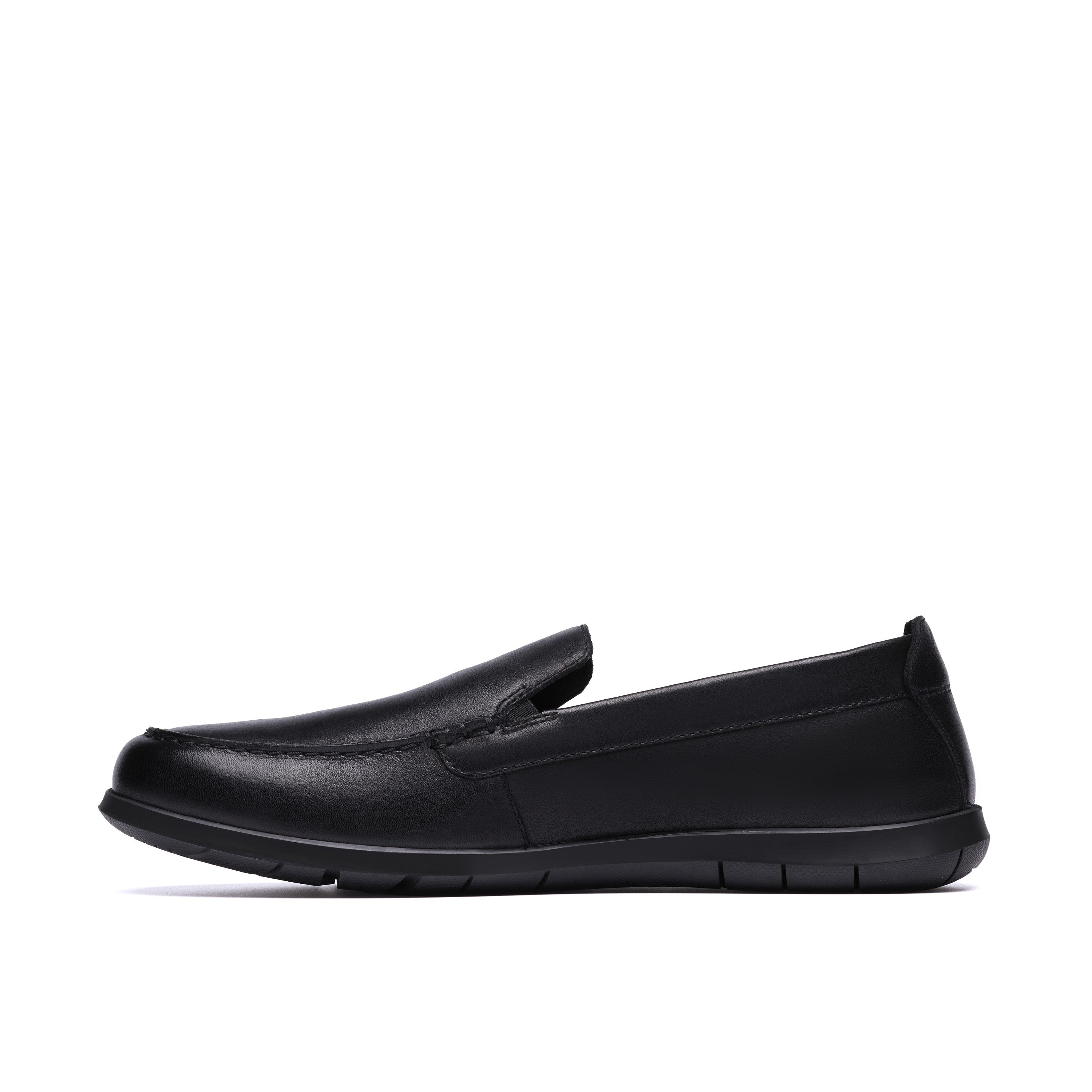 Clarks Men Black Flexway Step Shoes