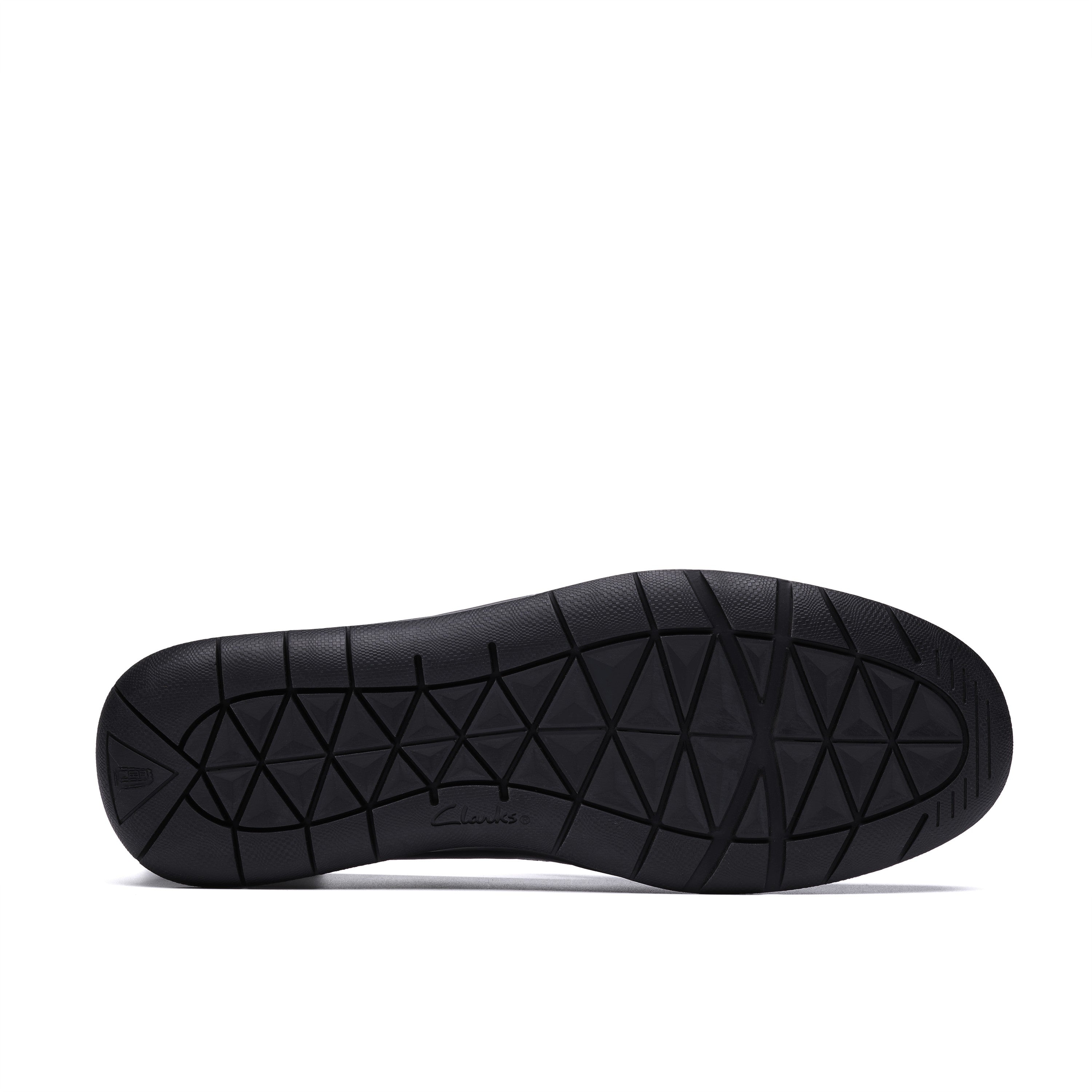 Clarks Men Black Flexway Step Shoes