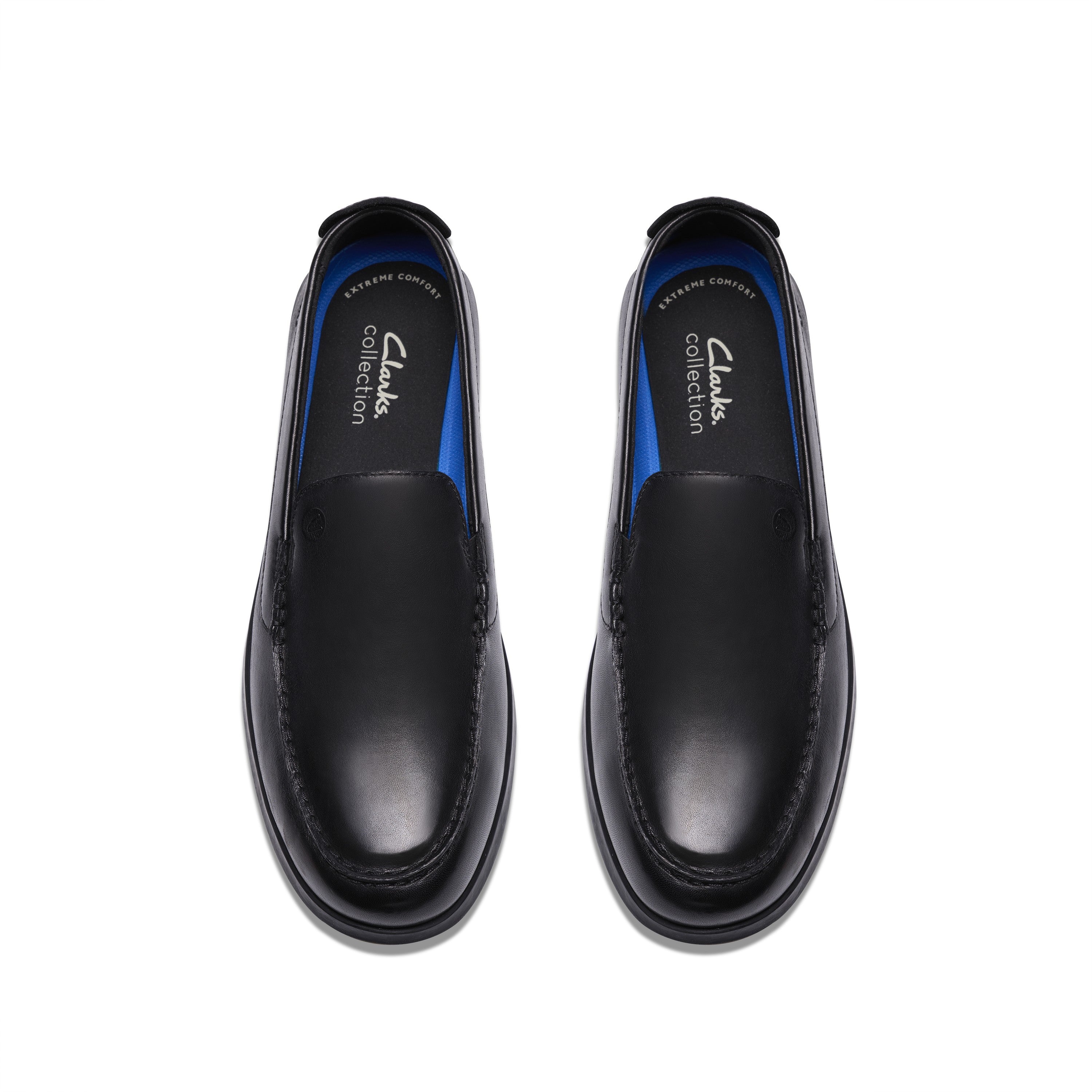 Clarks Men Black Flexway Step Shoes