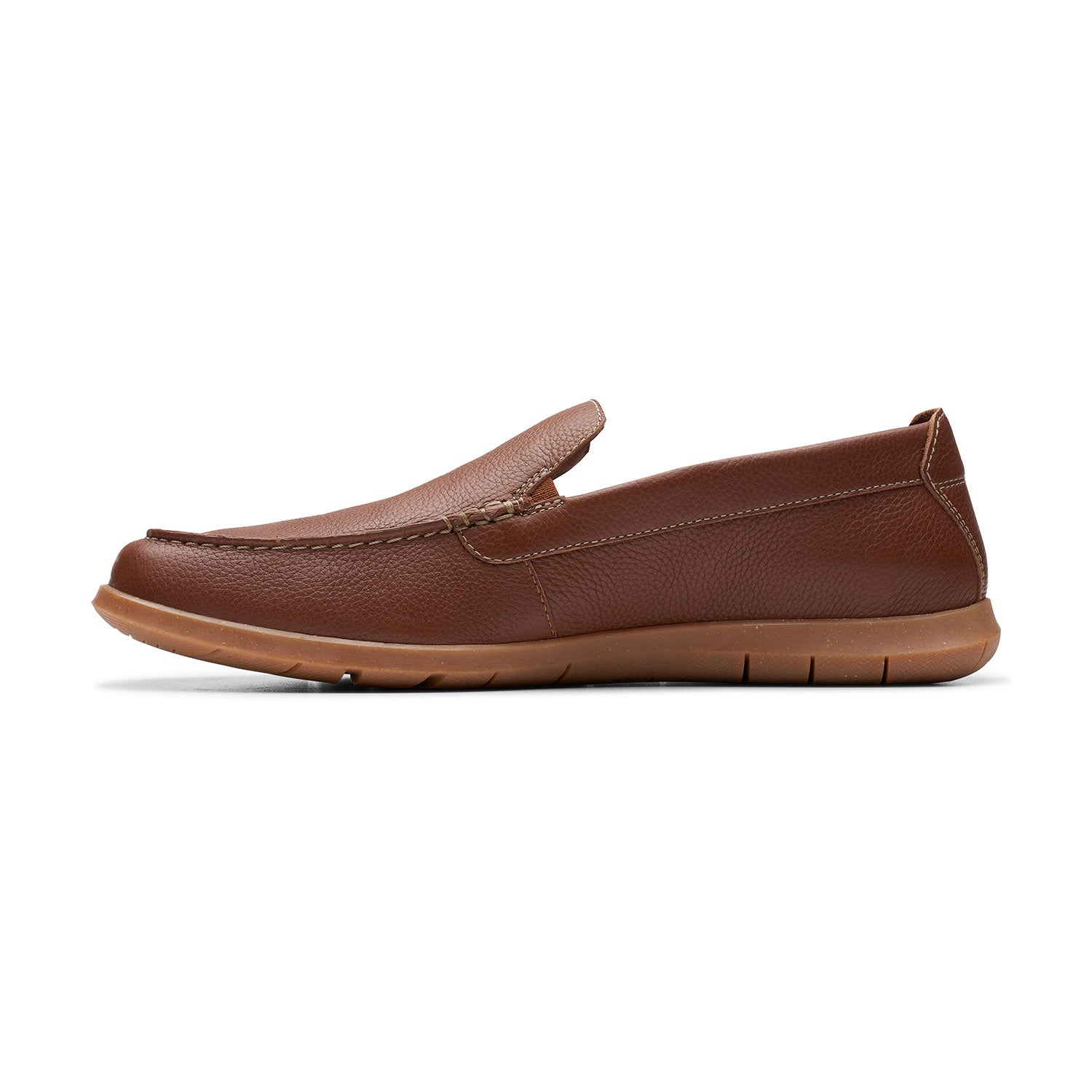 Clarks Men Flexway Step Brown Shoes