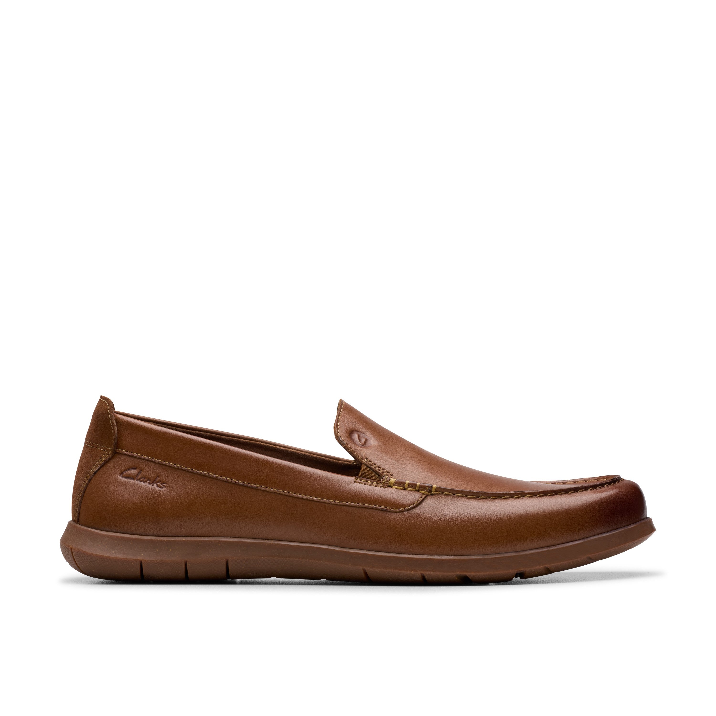 Clarks Men Tan Flexway Step Shoes