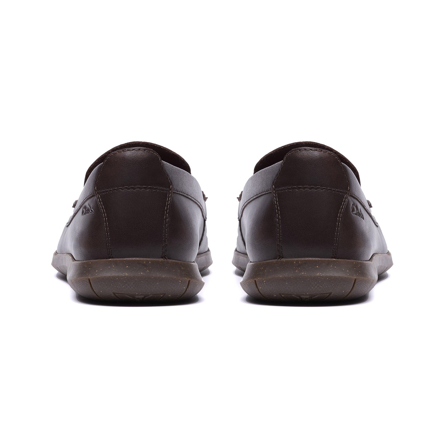 Clarks Men Flexway Step Brown Shoes