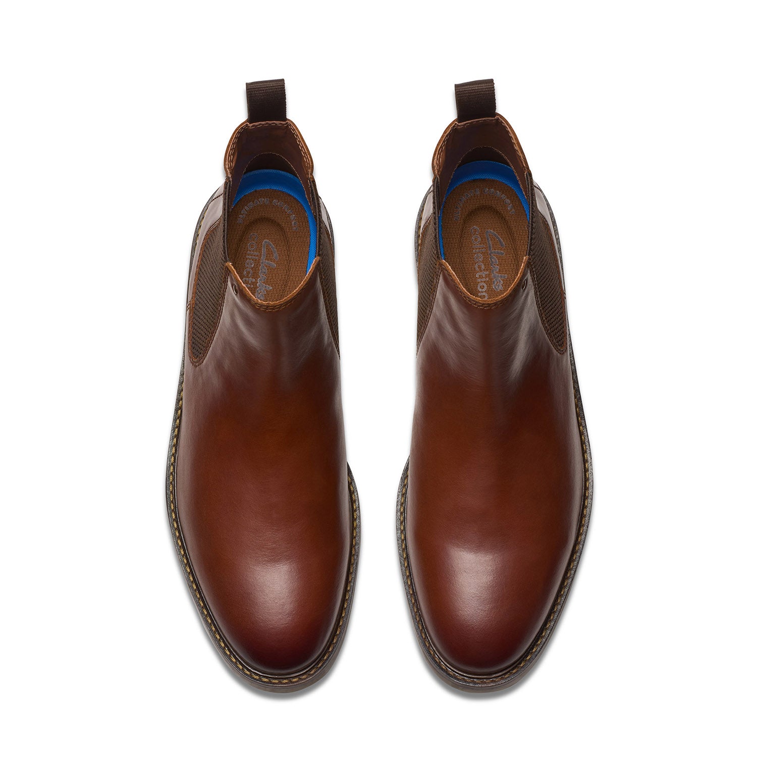 Clarks Men Jaxen Easy Tan Boots