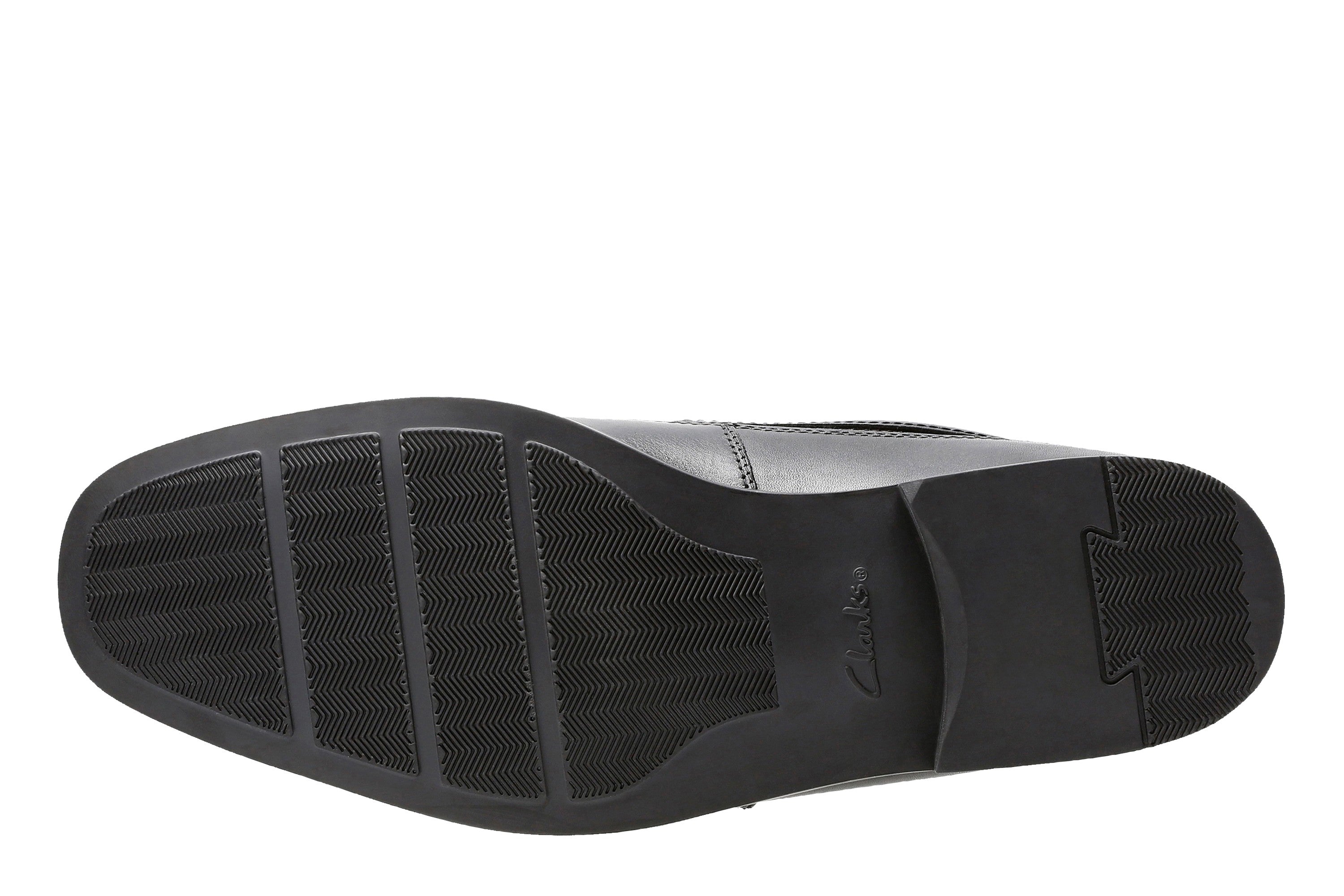 Clarks Men Black Tilden Free Shoes
