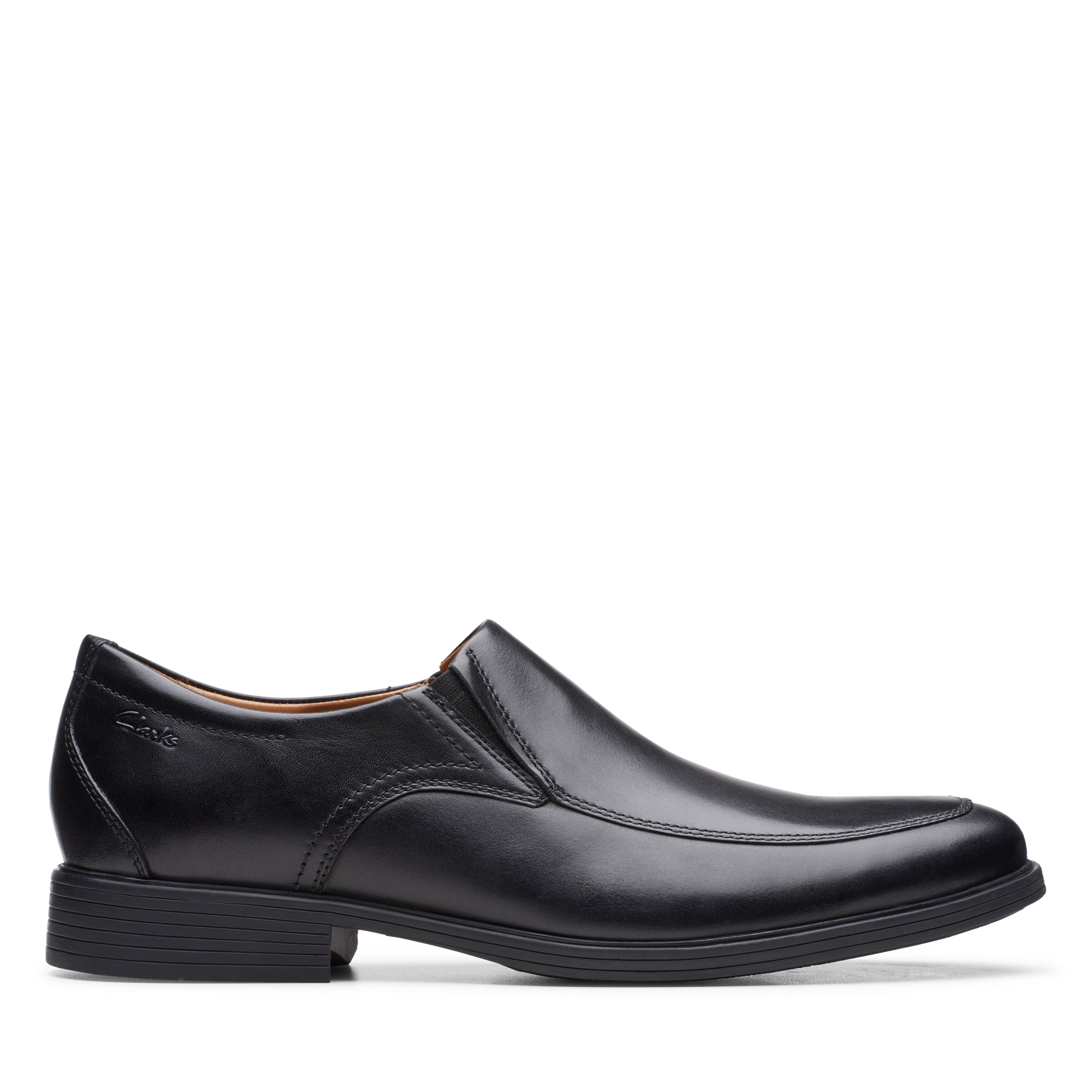 Clarks Men Black Whiddon Step Shoes