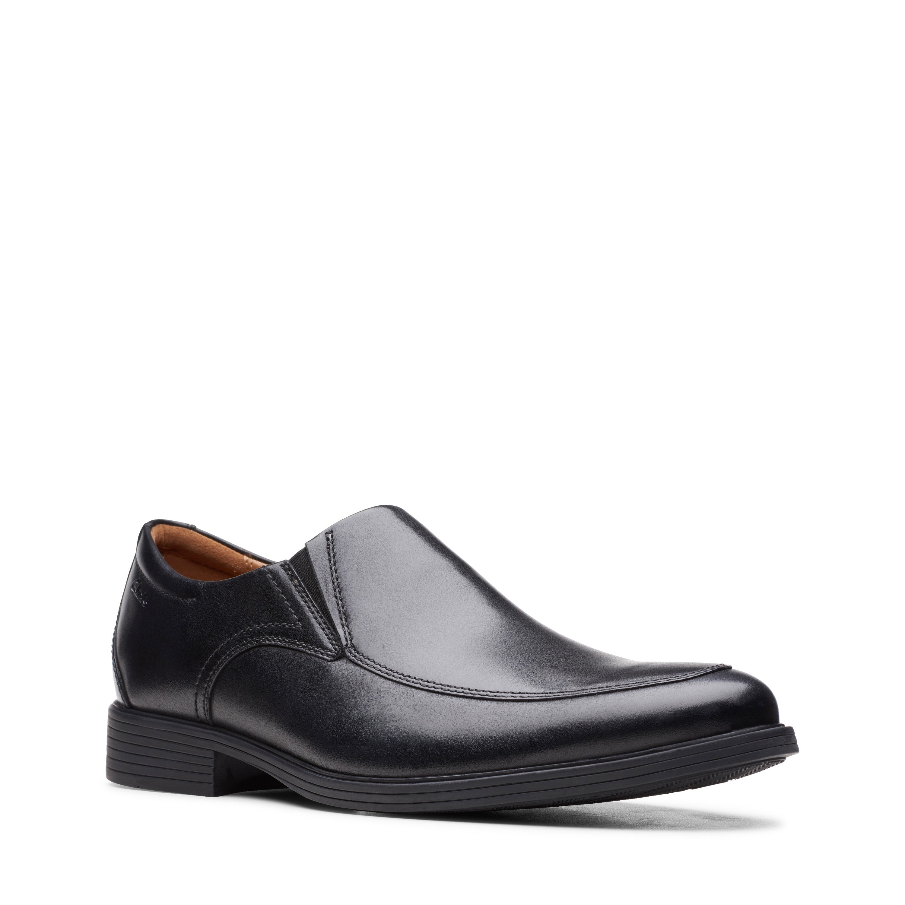 Clarks Men Black Whiddon Step Shoes