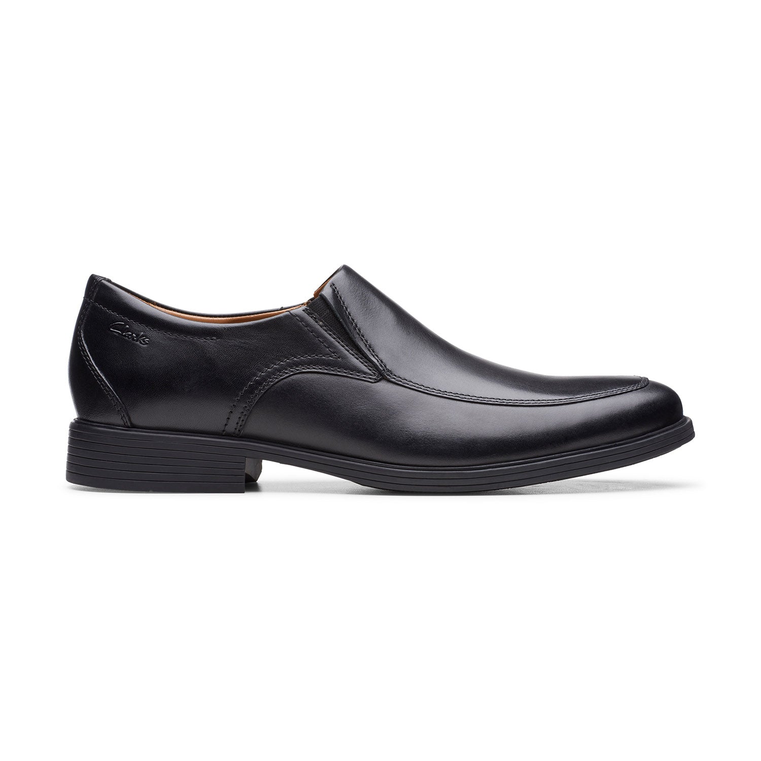 Clarks Men Whiddon Step Black Shoes