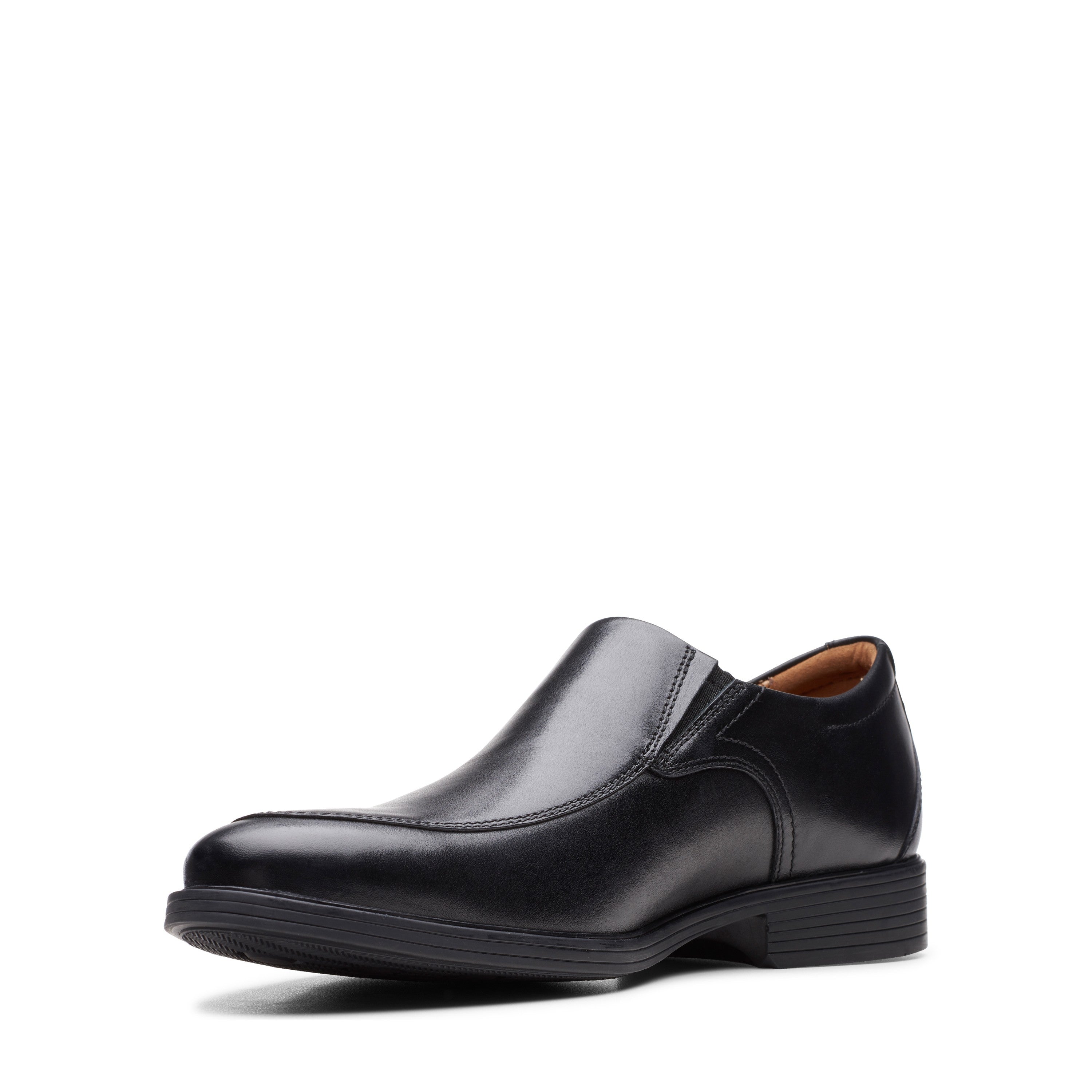 Clarks Men Black Whiddon Step Shoes