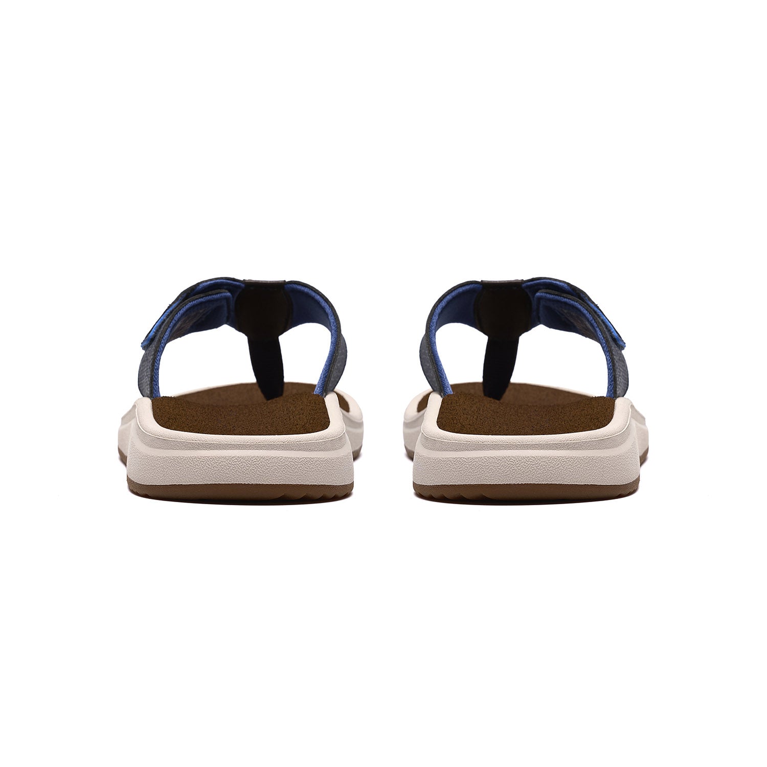 Clarks Men Brinkley Blue-Navy Sandals
