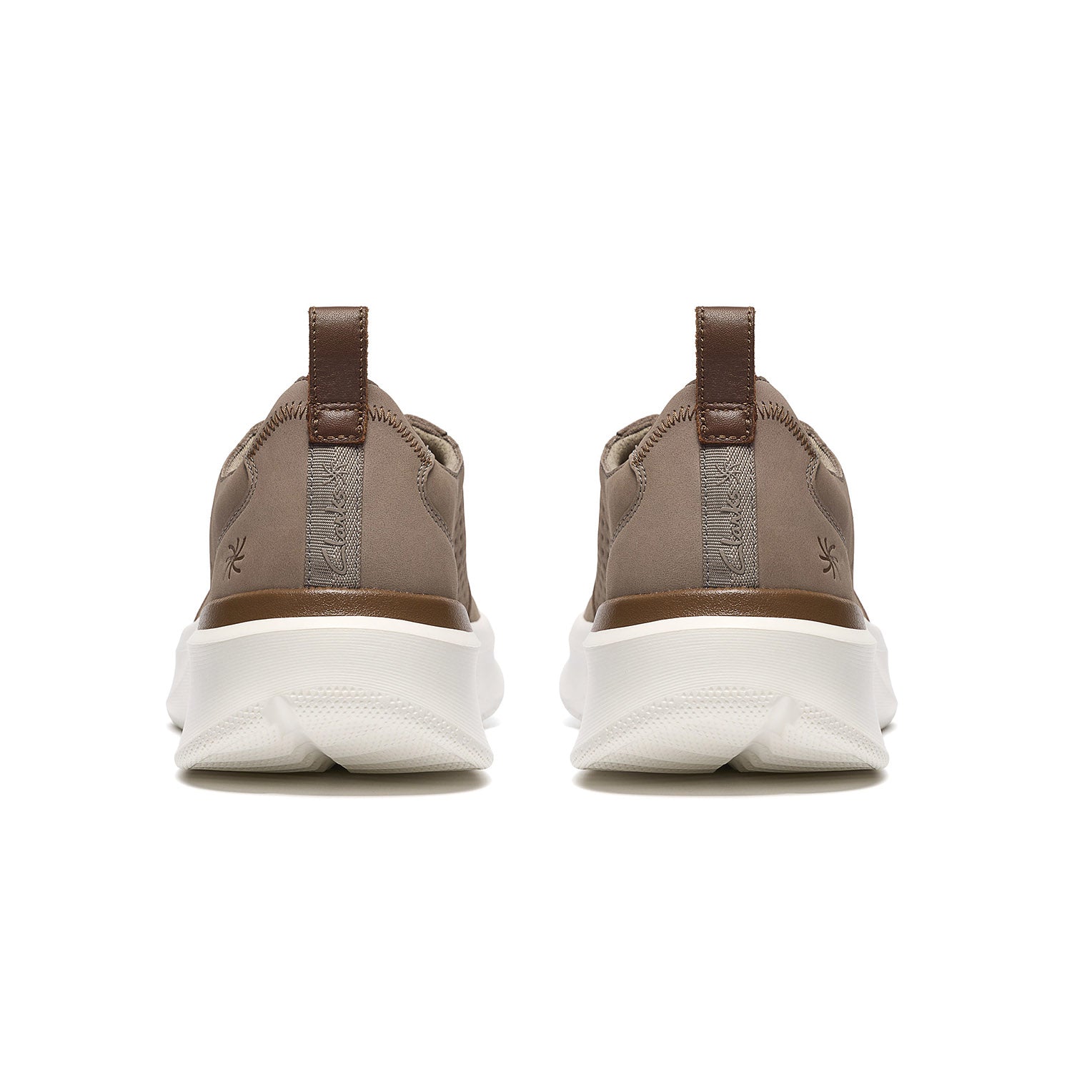 Clarks Men Solevanastyle Grey Shoes