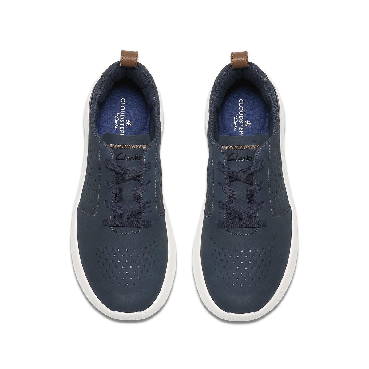 Clarks Men Blue-Navy Solevanastyle Shoes