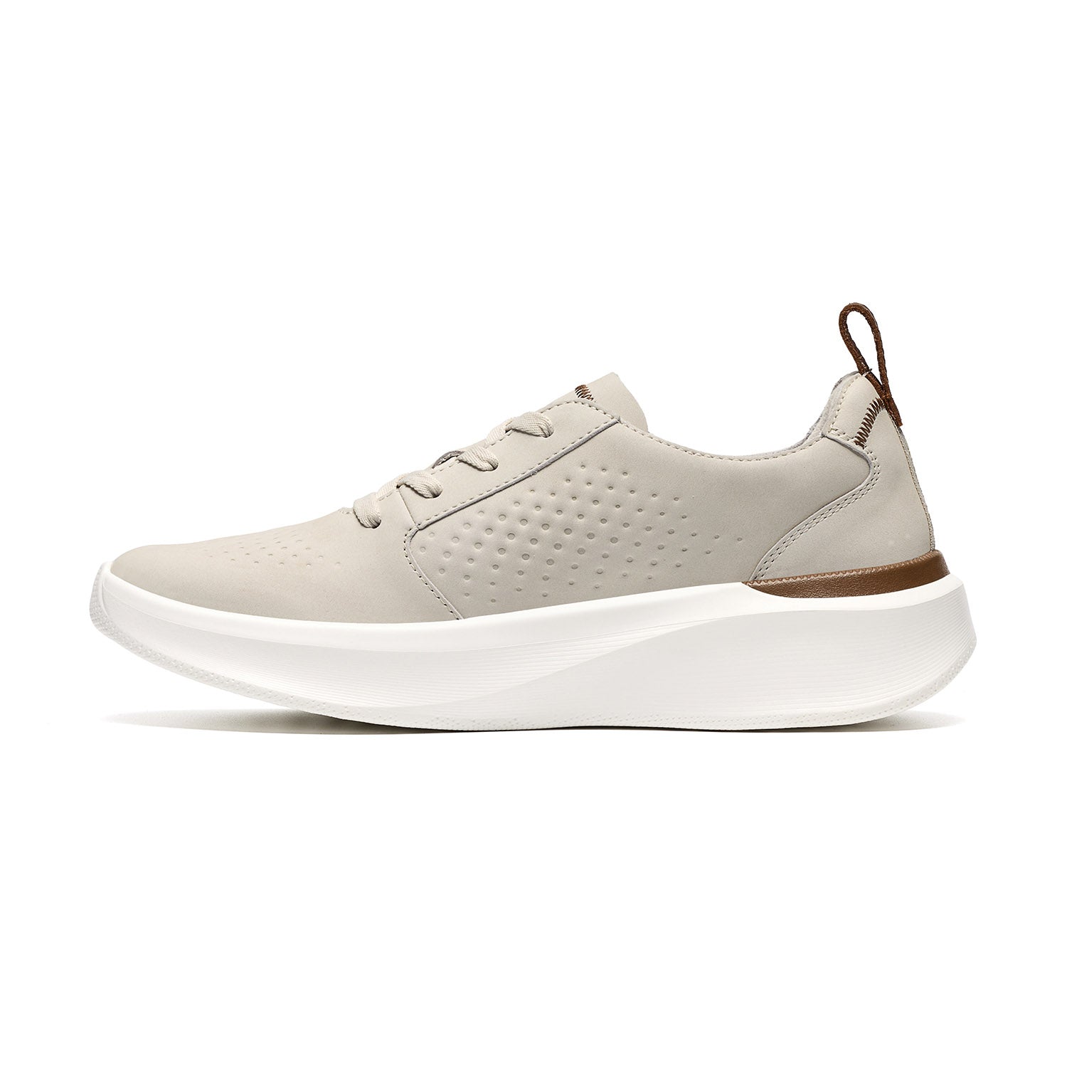 Clarks Men Off-White Solevanastyle Shoes