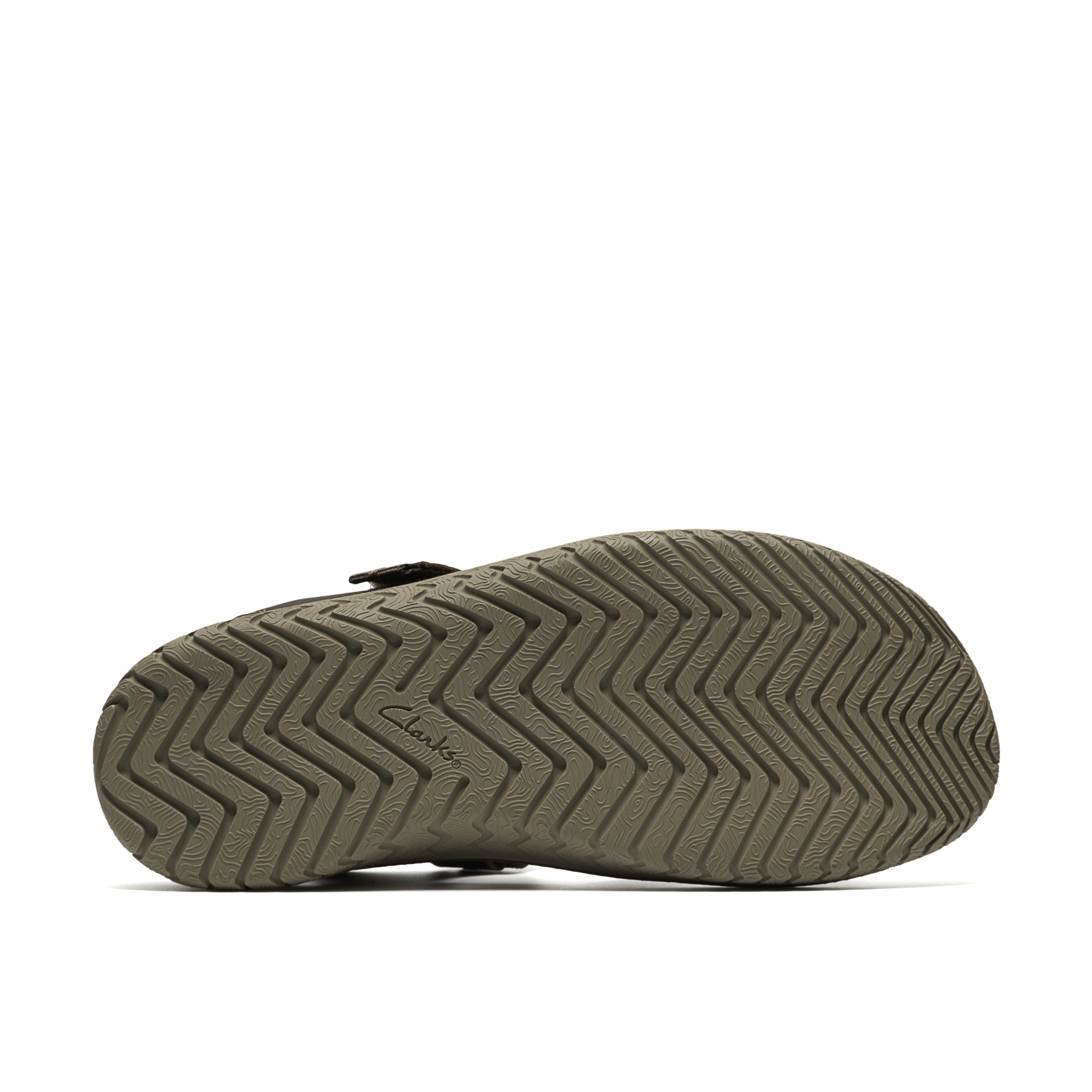 Clarks Men Beigemulti Wesley Shore Sandals