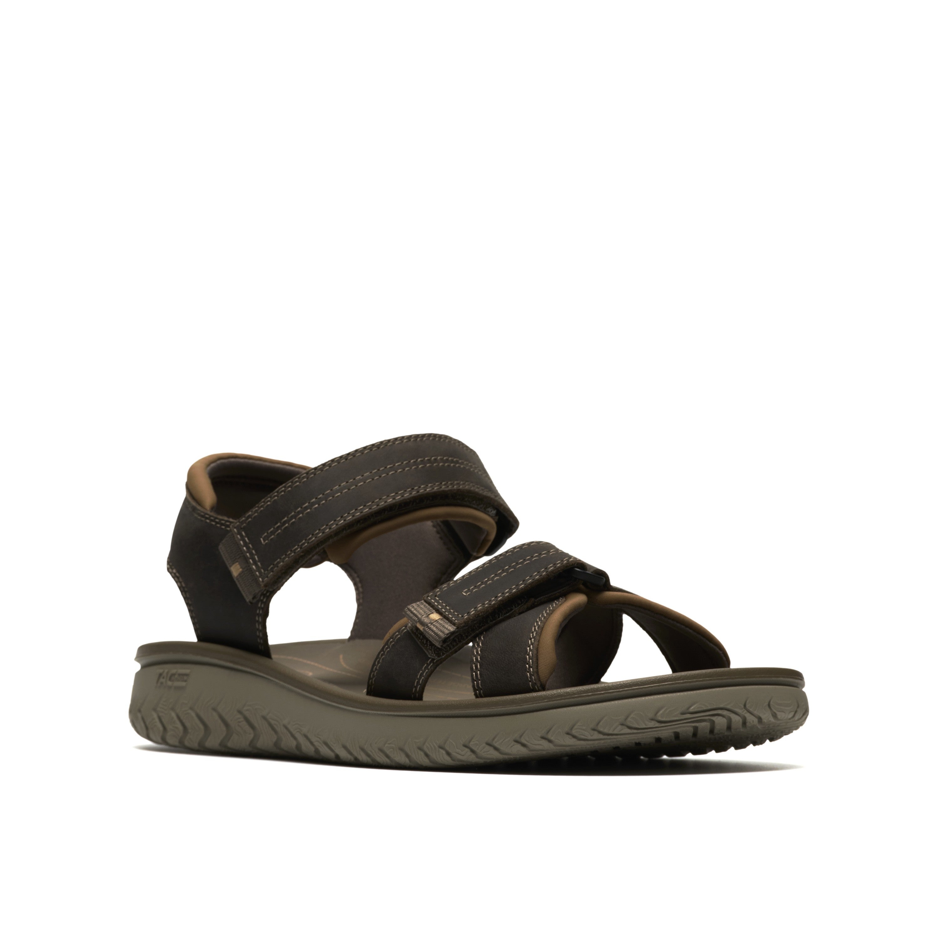 Clarks Men Beigemulti Wesley Shore Sandals