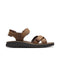 Clarks Men Wesley Shore Brown-Beige Sandals