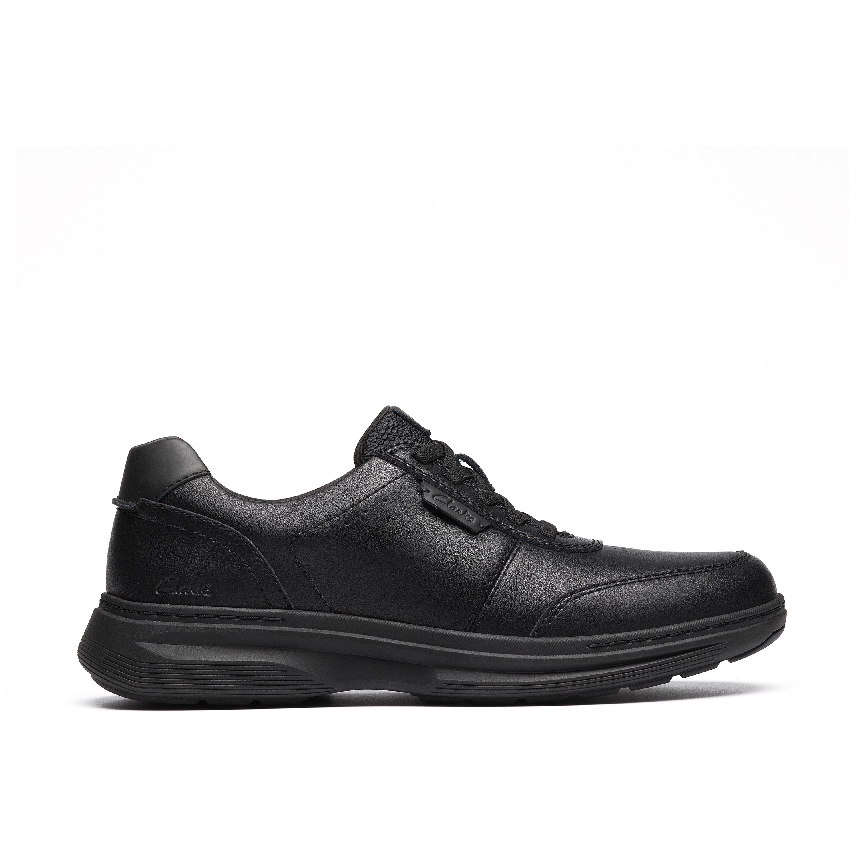 Clarks Men Black Craftwell Lace Shoes