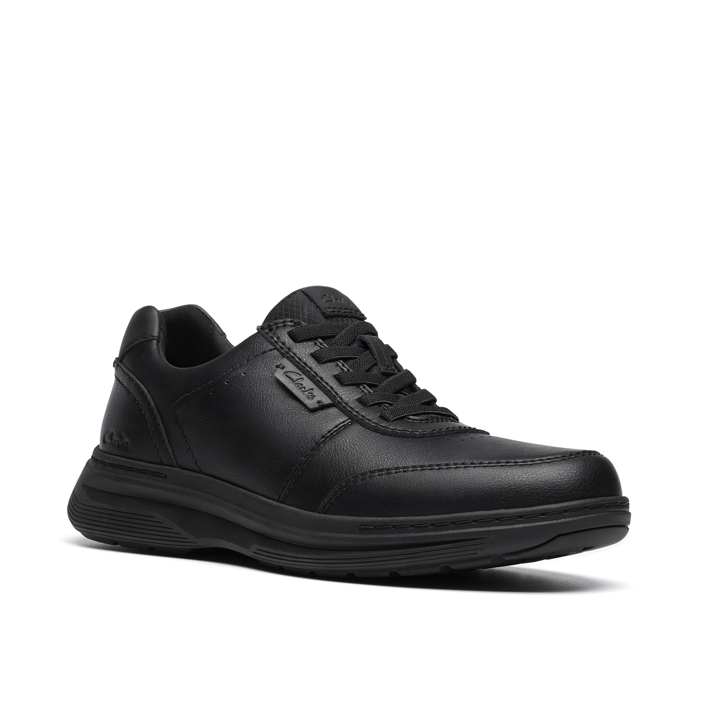 Clarks Men Black Craftwell Lace Shoes
