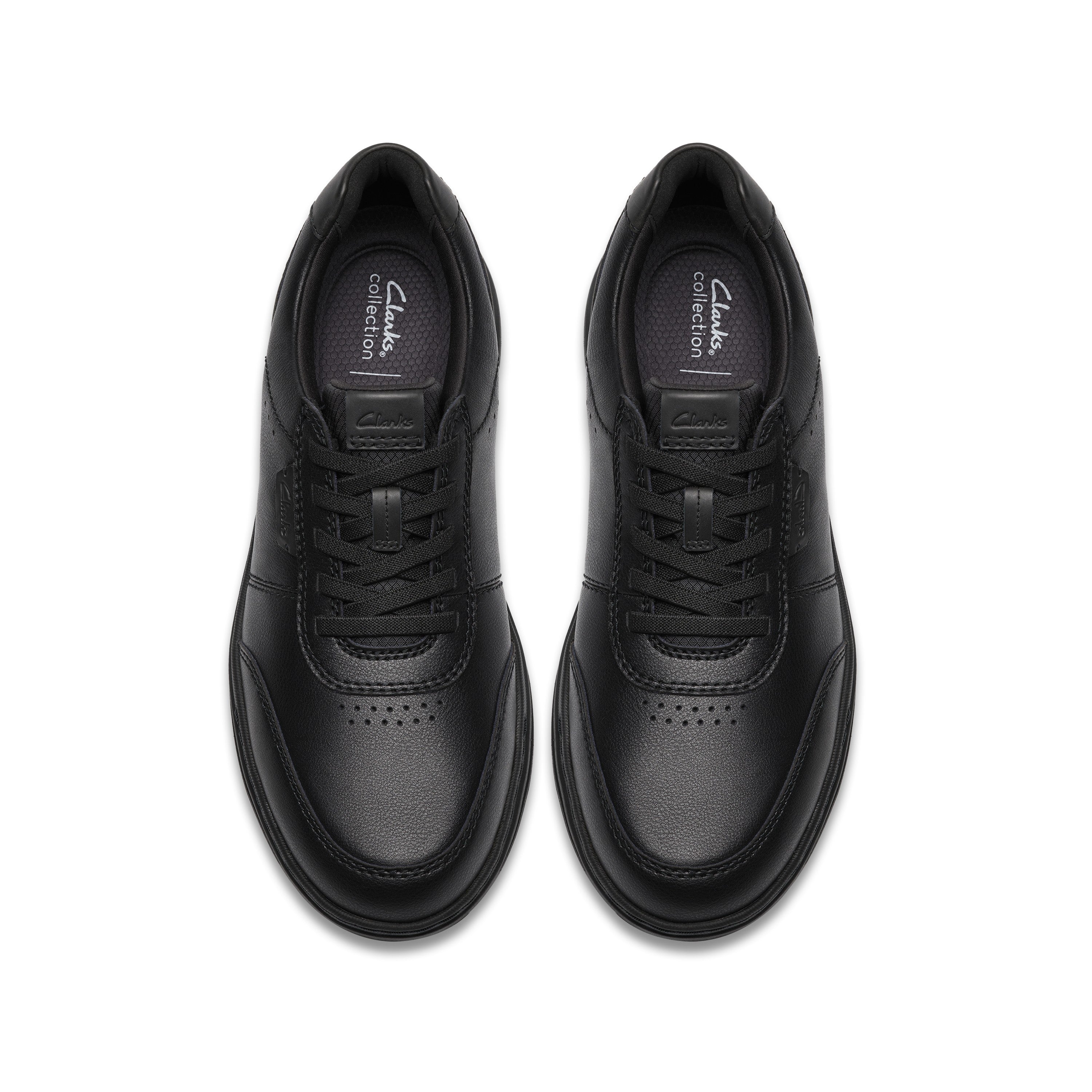 Clarks Men Black Craftwell Lace Shoes