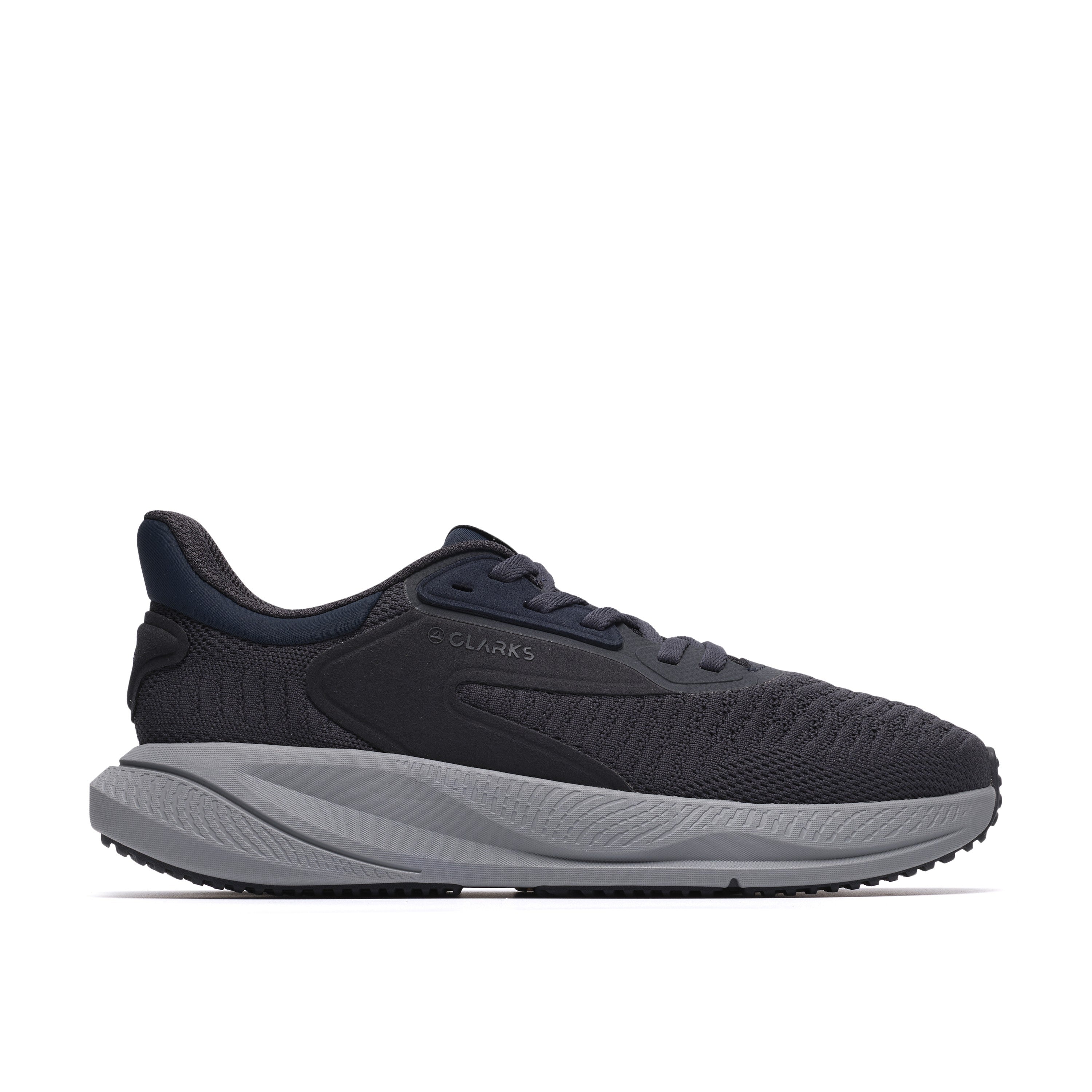 Clarks Men Blue-Navy Pace Move Shoes