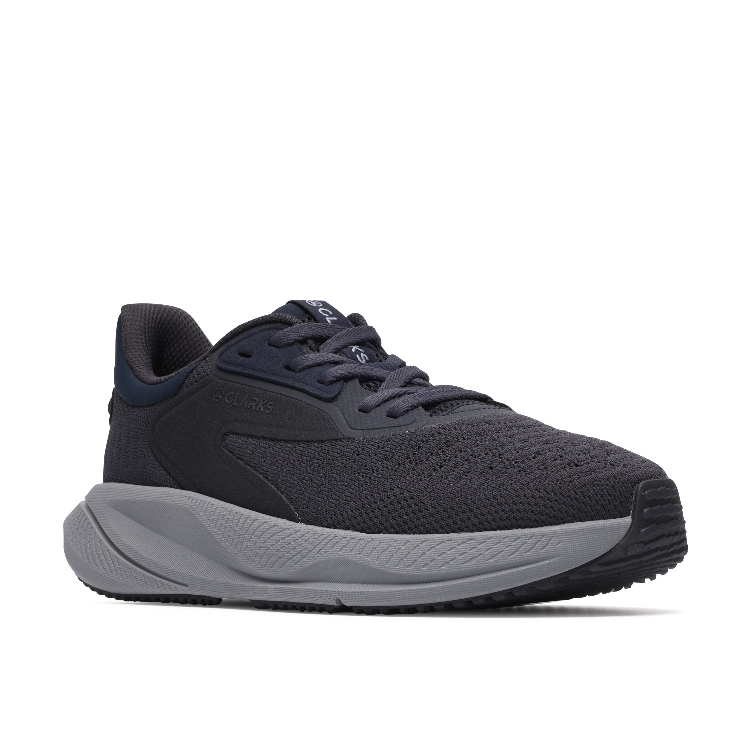 Clarks Men Blue-Navy Pace Move Shoes