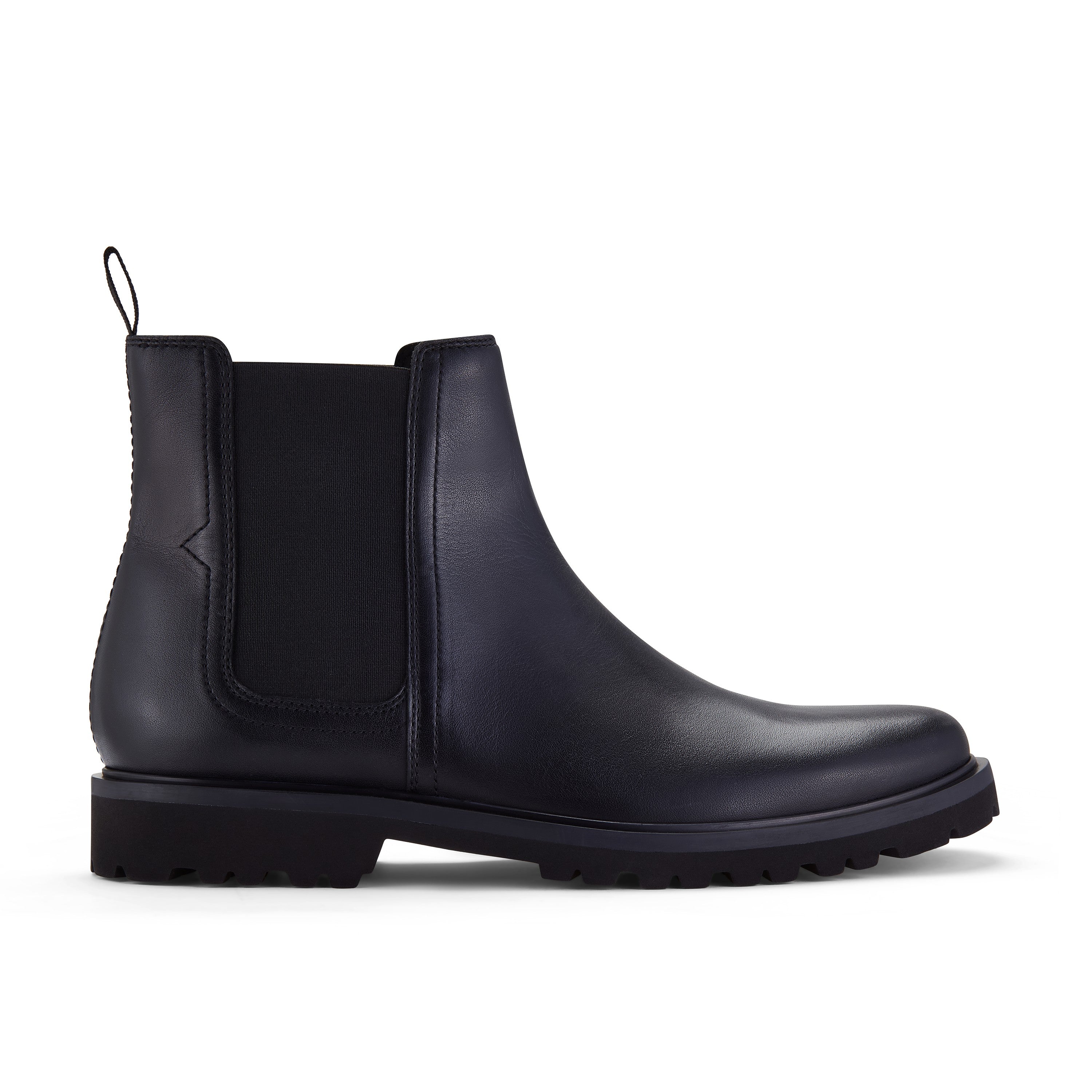 Clarks Men Black Berwick Easy Boots