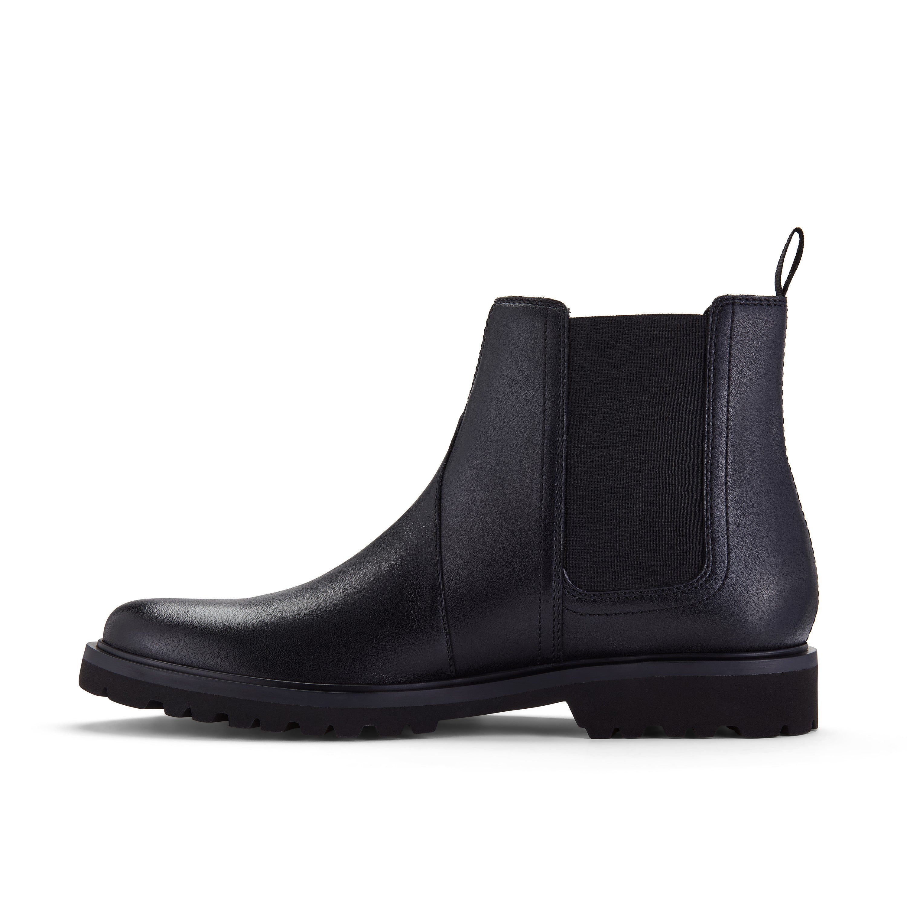 Clarks Men Black Berwick Easy Boots