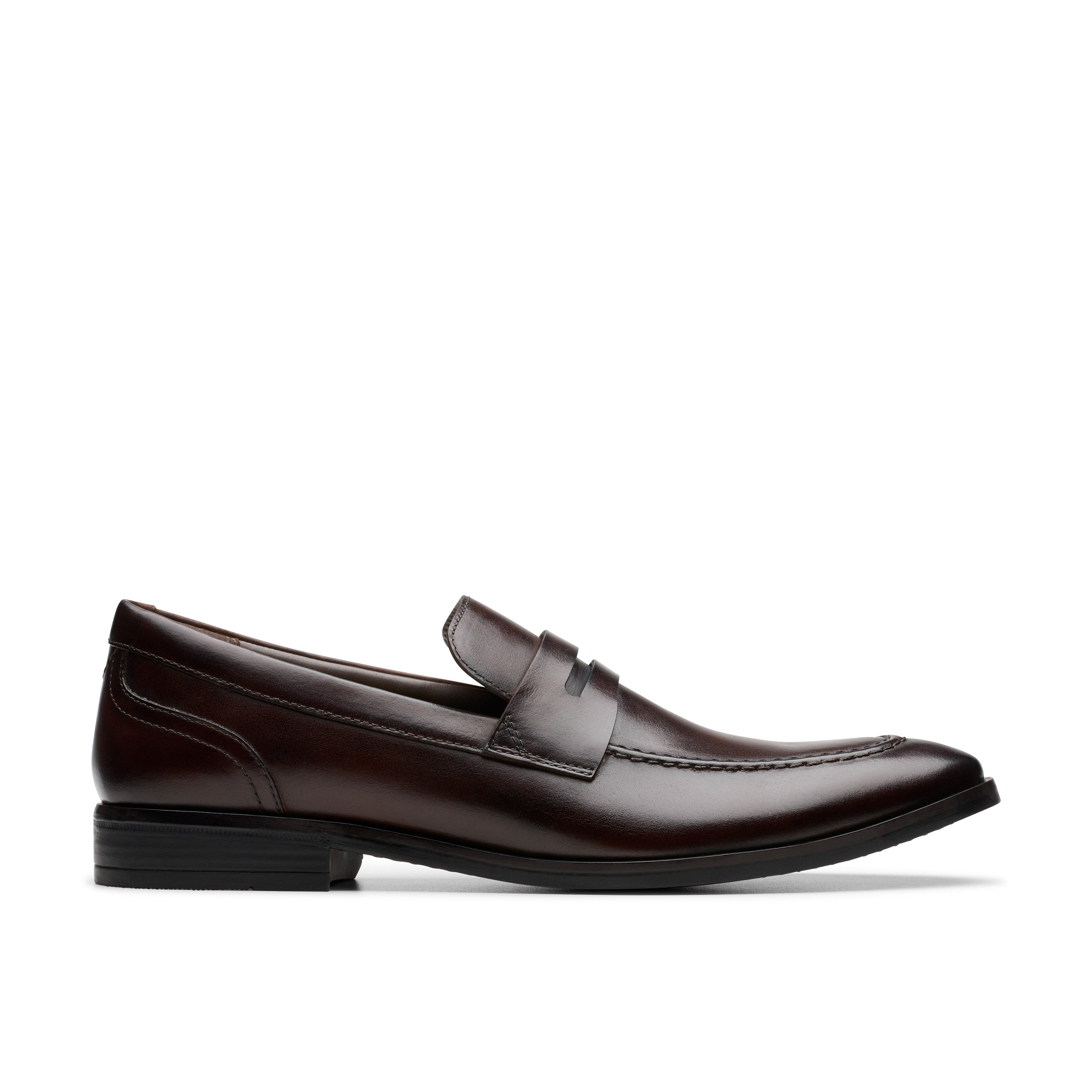 Clarks Men Brown Brandon Step Shoes