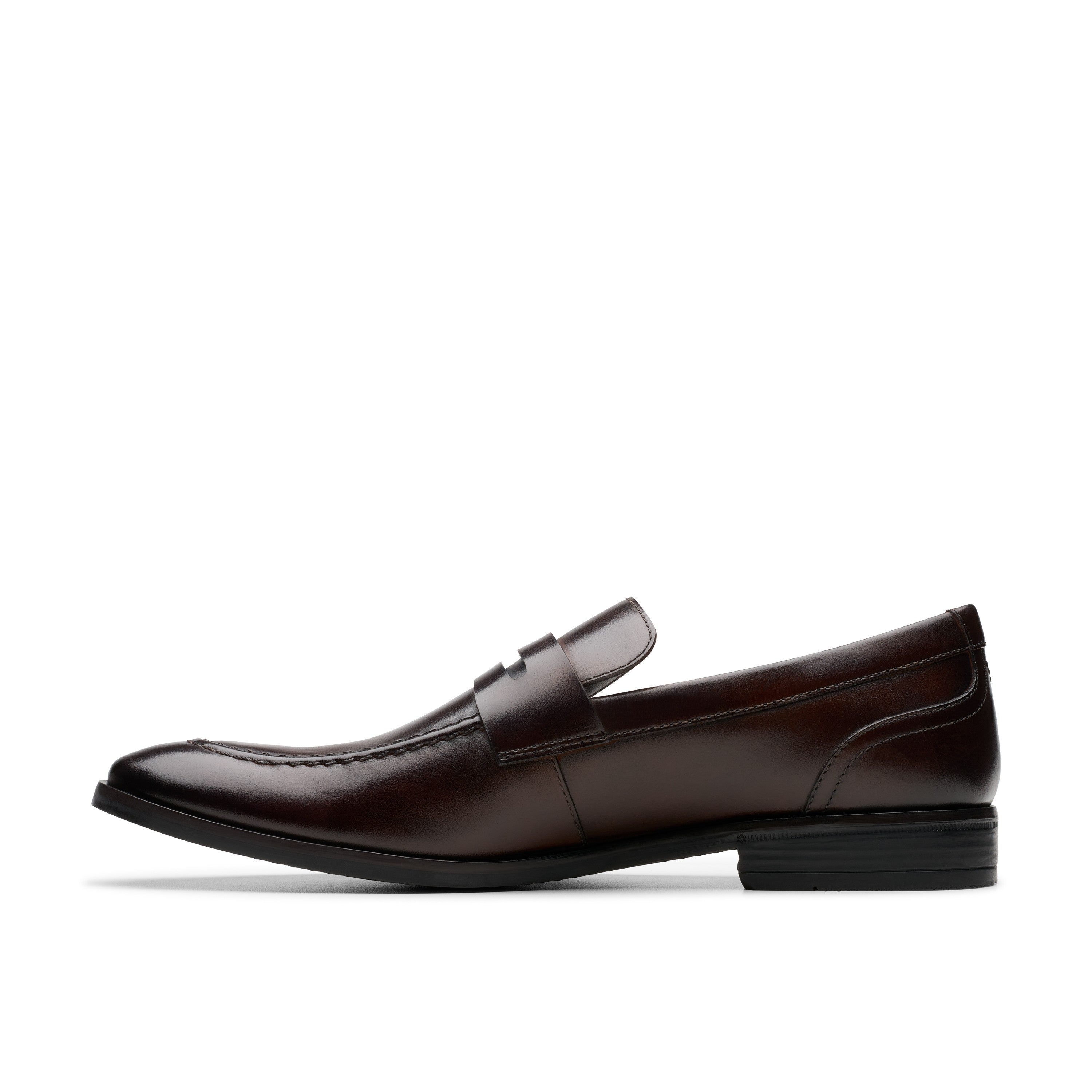 Clarks Men Brown Brandon Step Shoes