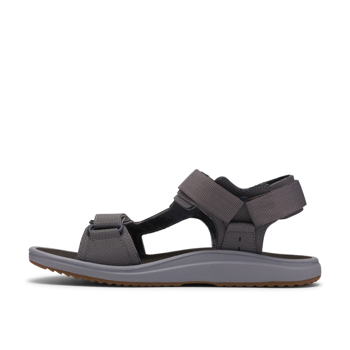 Clarks Men Grey Brinkley Trail Sandals