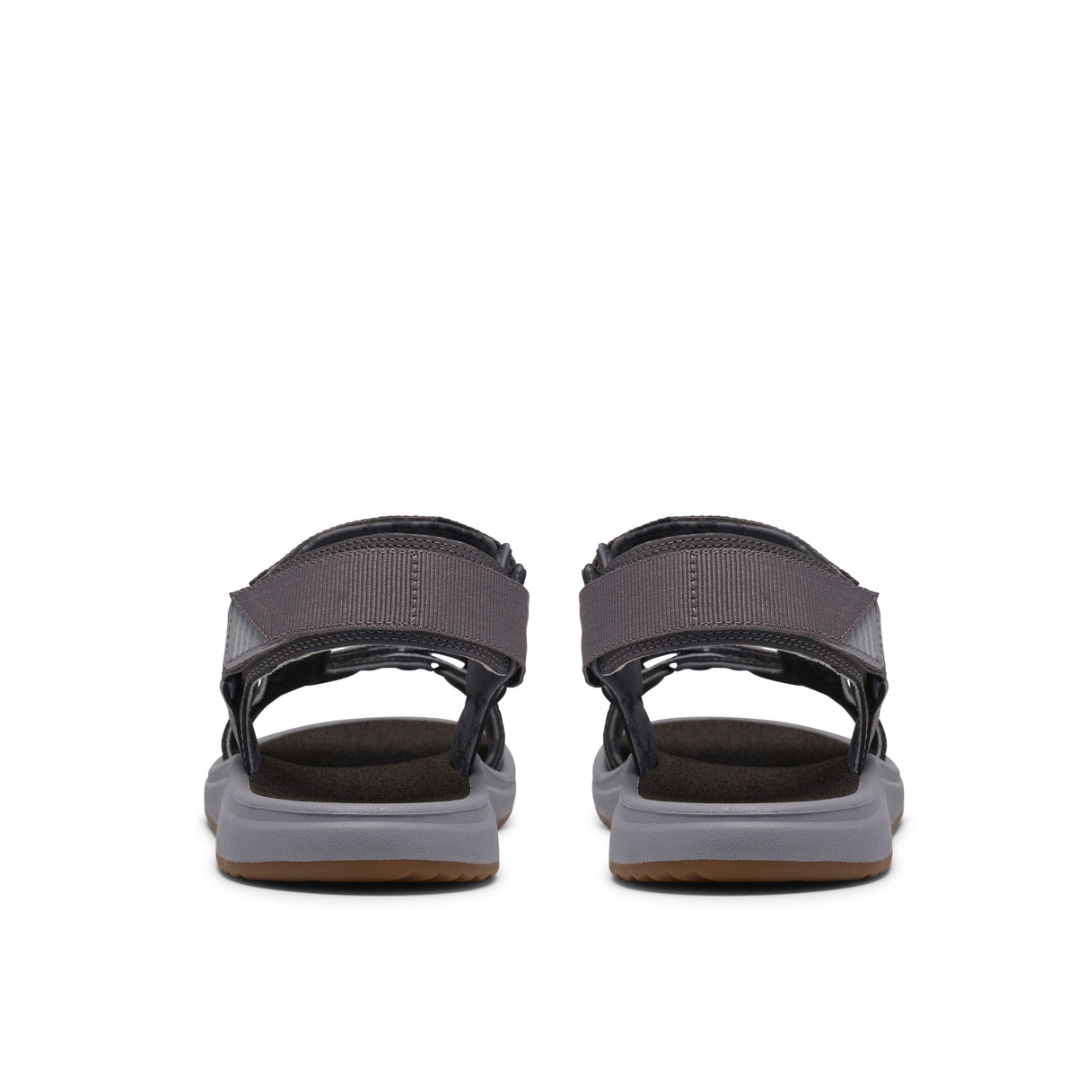 Clarks Men Grey Brinkley Trail Sandals