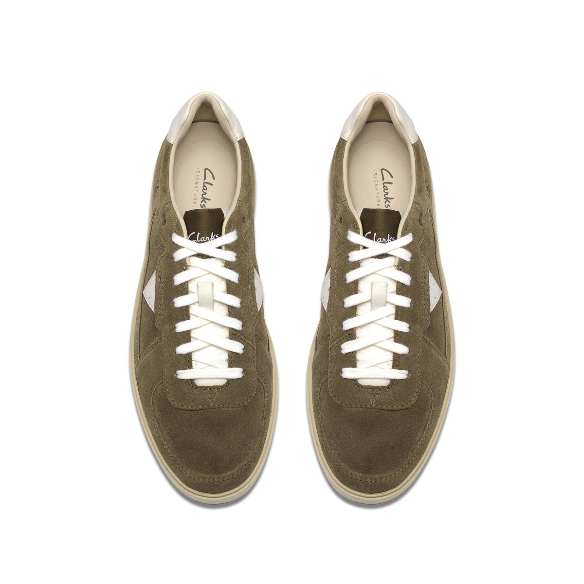 Clarks Men Olive Craft Pro Shoes