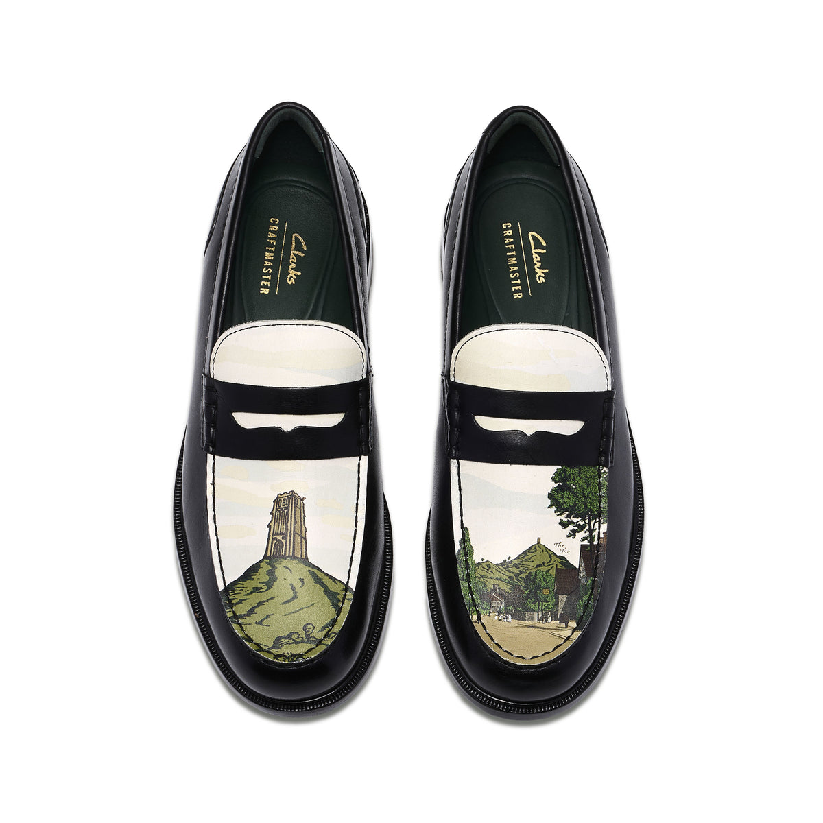 Clarks Men Black Craftjames Lo Shoes