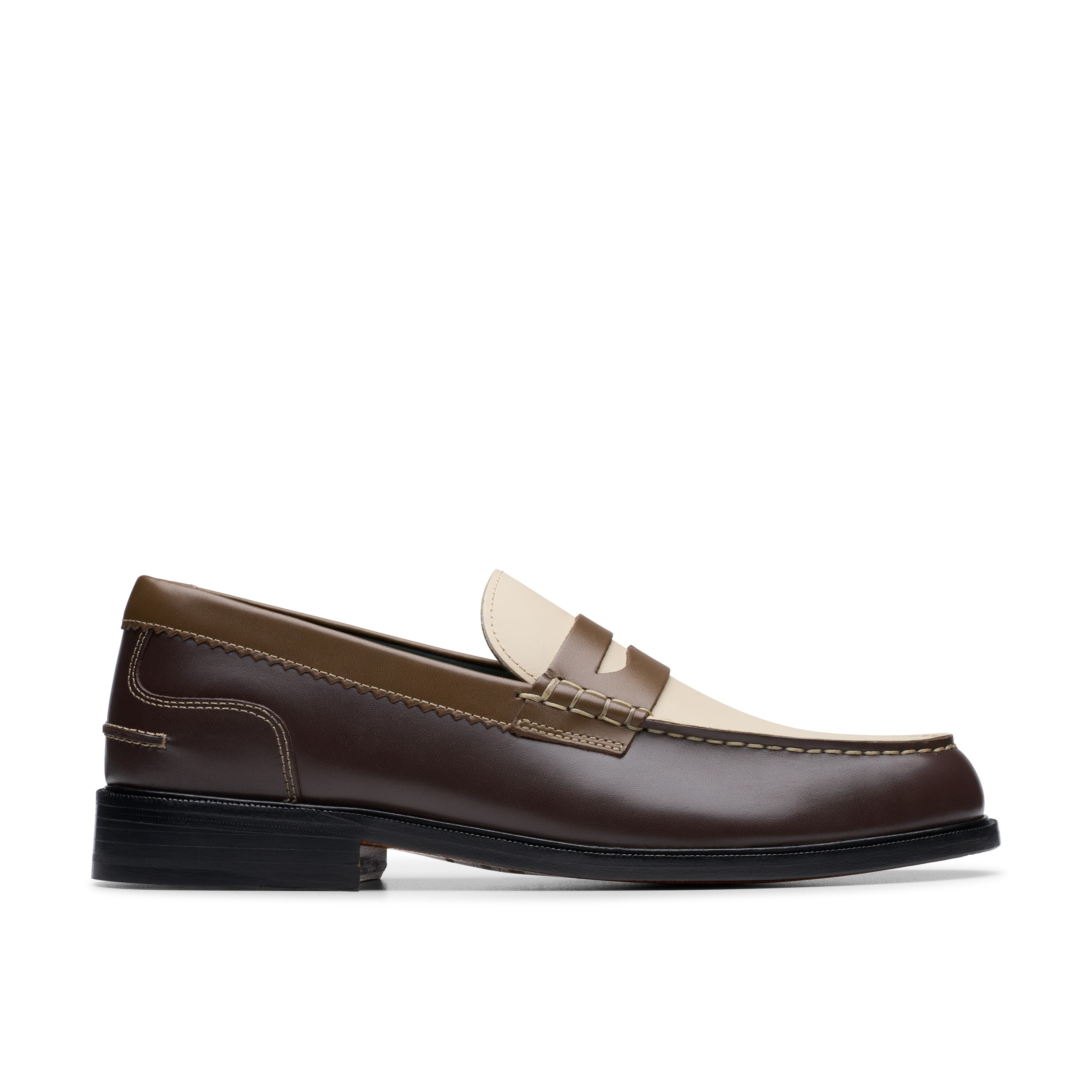 Clarks Men Brown Craftjames Lo Shoes