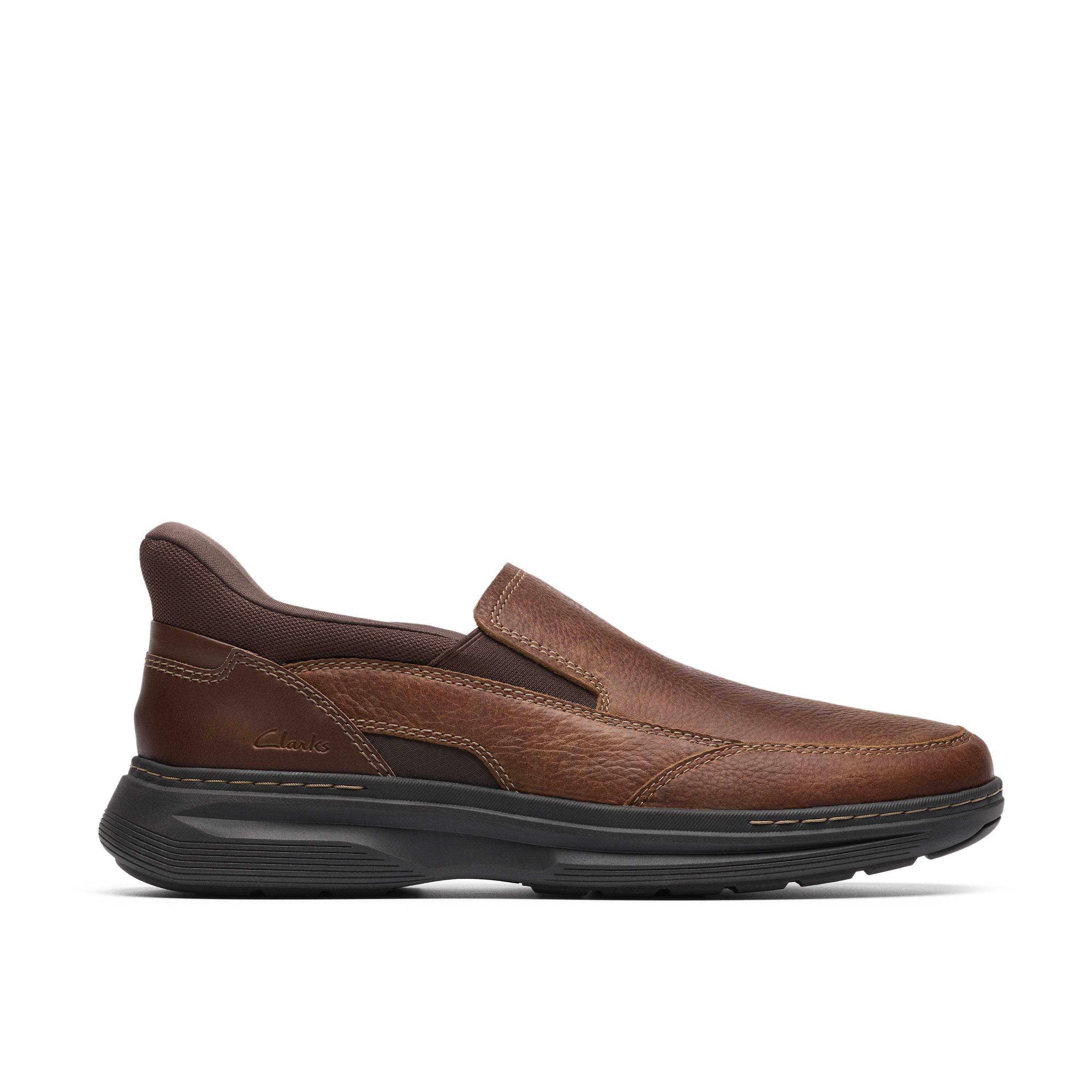 Clarks Men Brown Craftwell Step Shoes