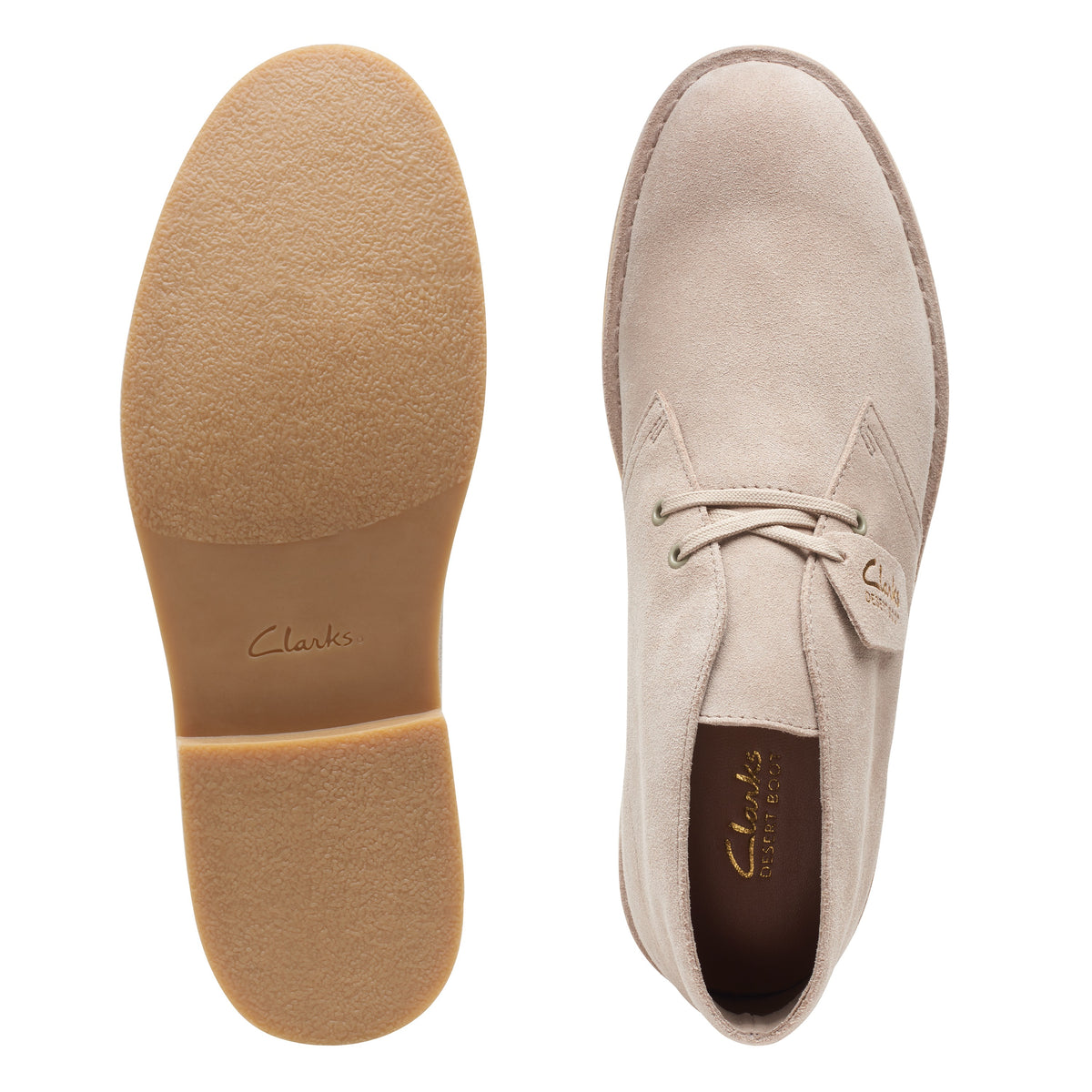 Clarks Men Beige Desert Bt Evo Boots
