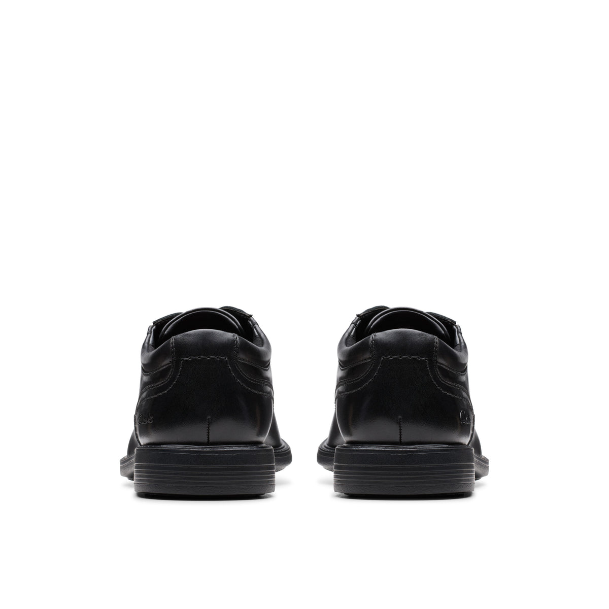 Clarks Men Black Dresslite Cap Shoes