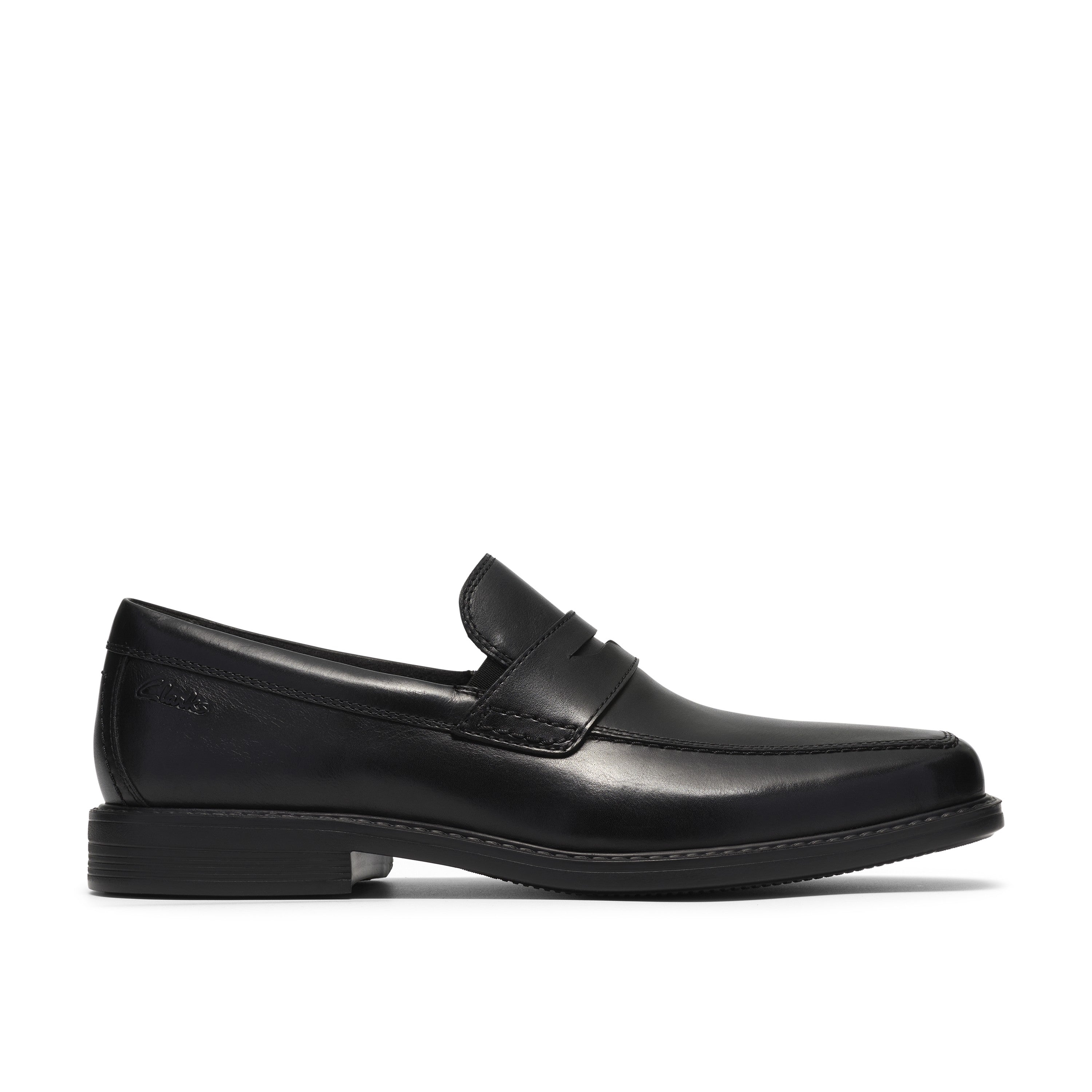Clarks Men Black Dresslite Slip Shoes