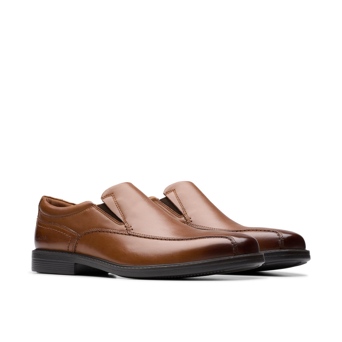 Clarks Men Tan Dresslite Step Shoes