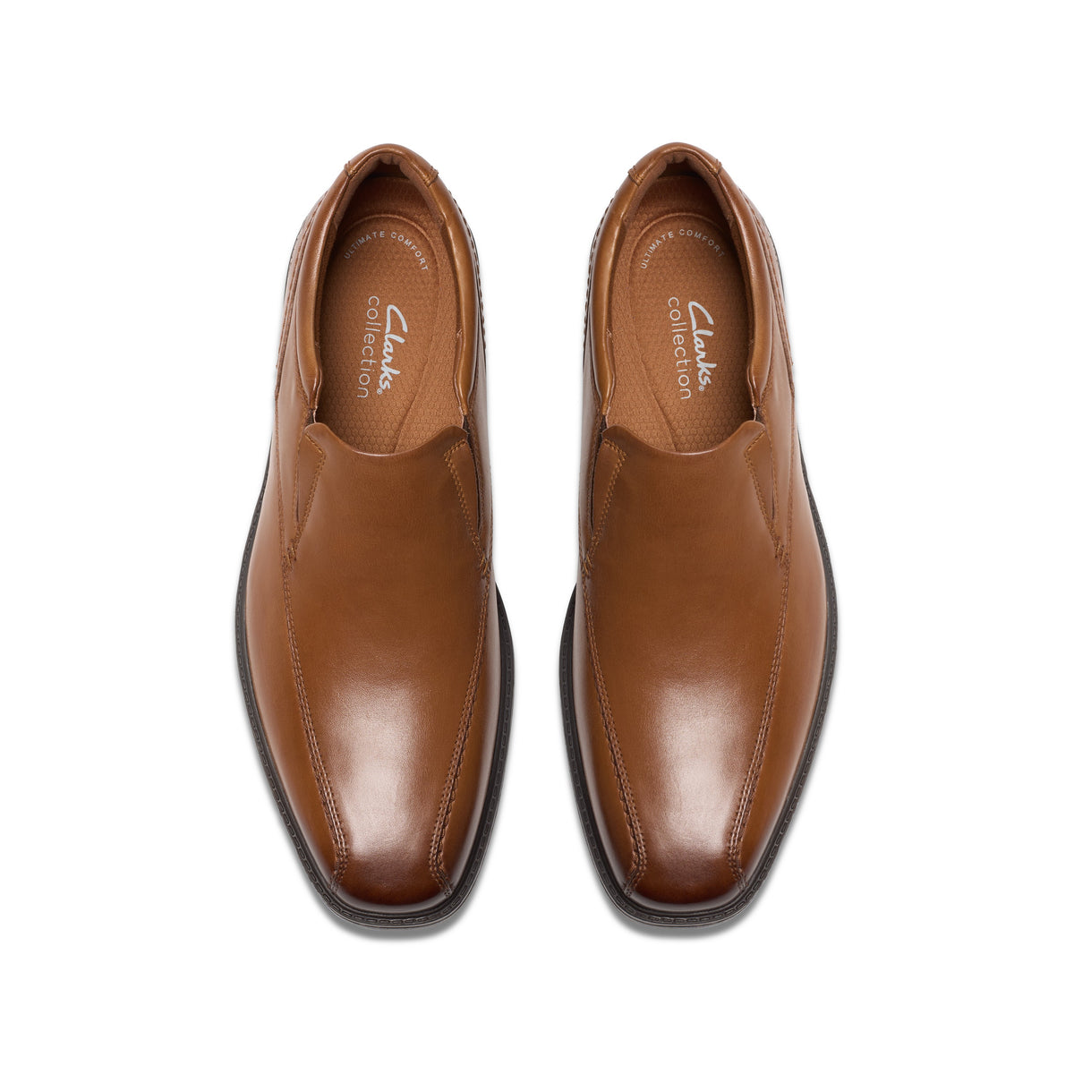 Clarks Men Tan Dresslite Step Shoes