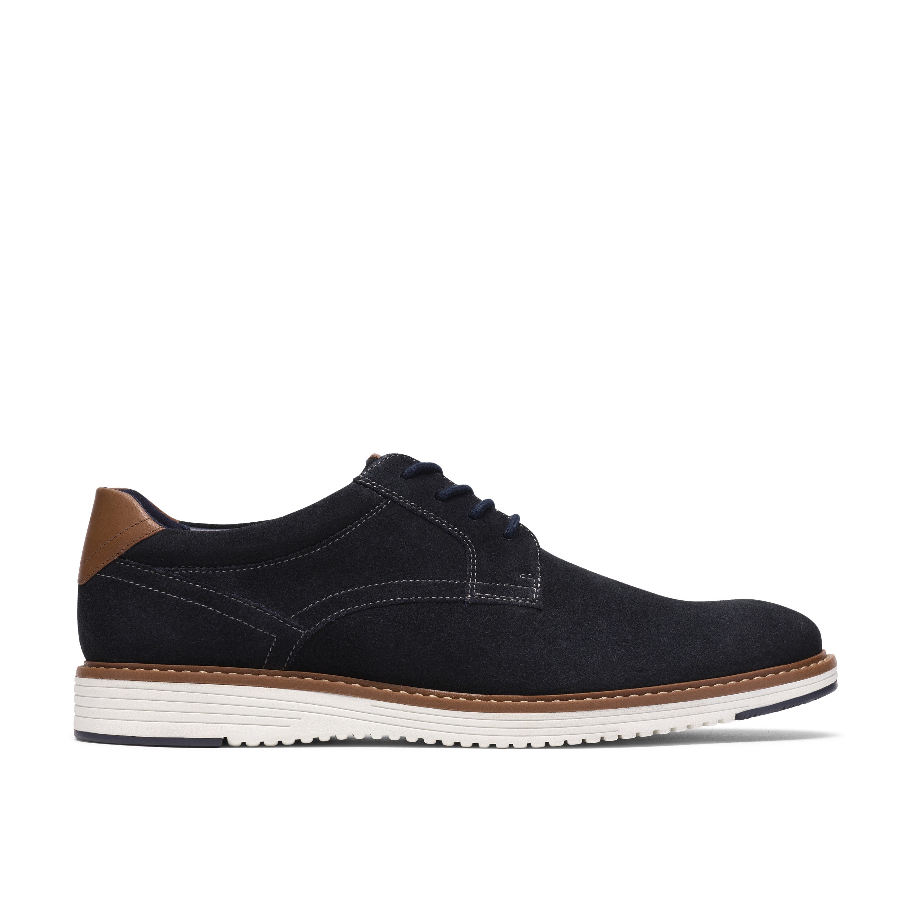 Clarks Men Blue-Navy Eastcott Lace Shoes