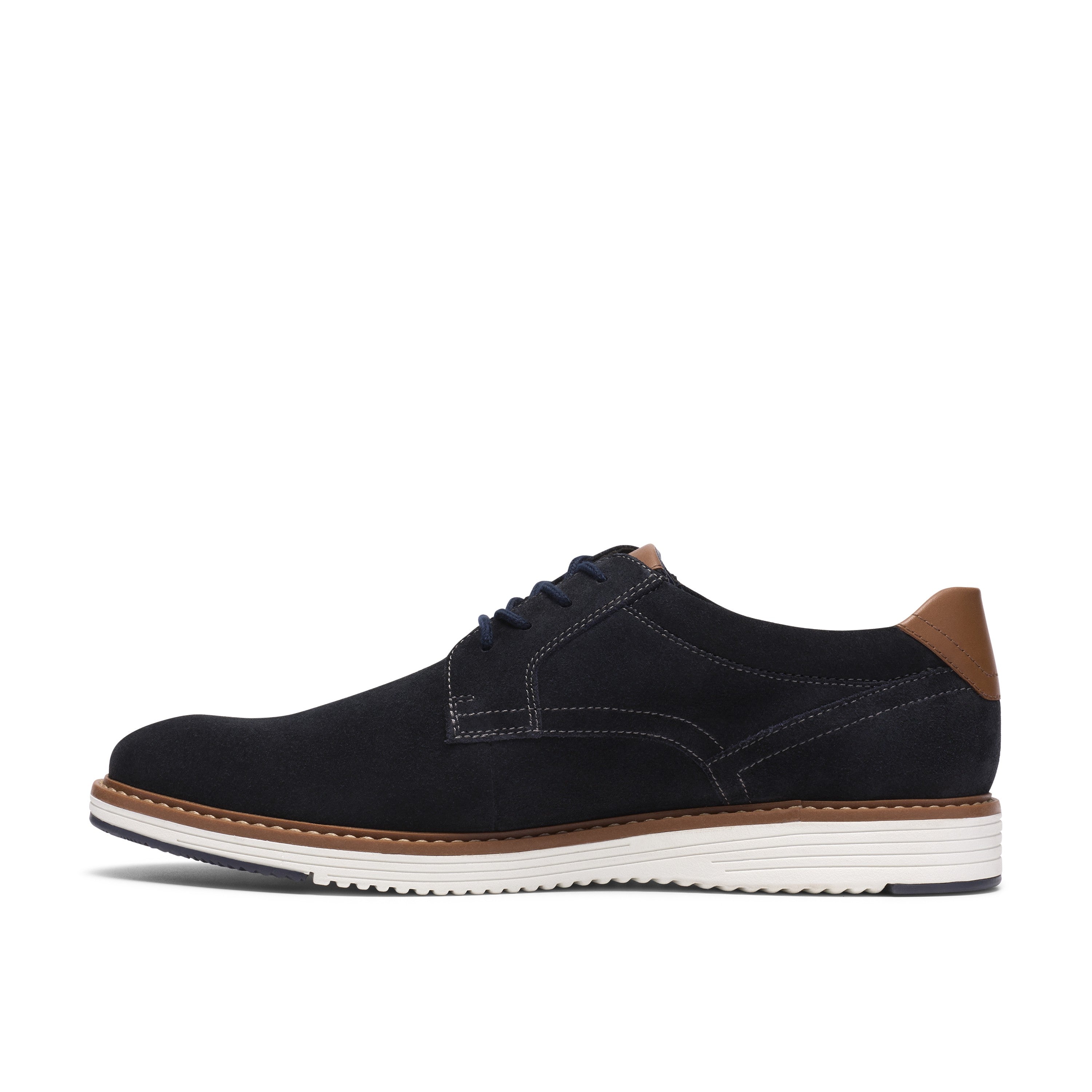Clarks Men Blue-Navy Eastcott Lace Shoes