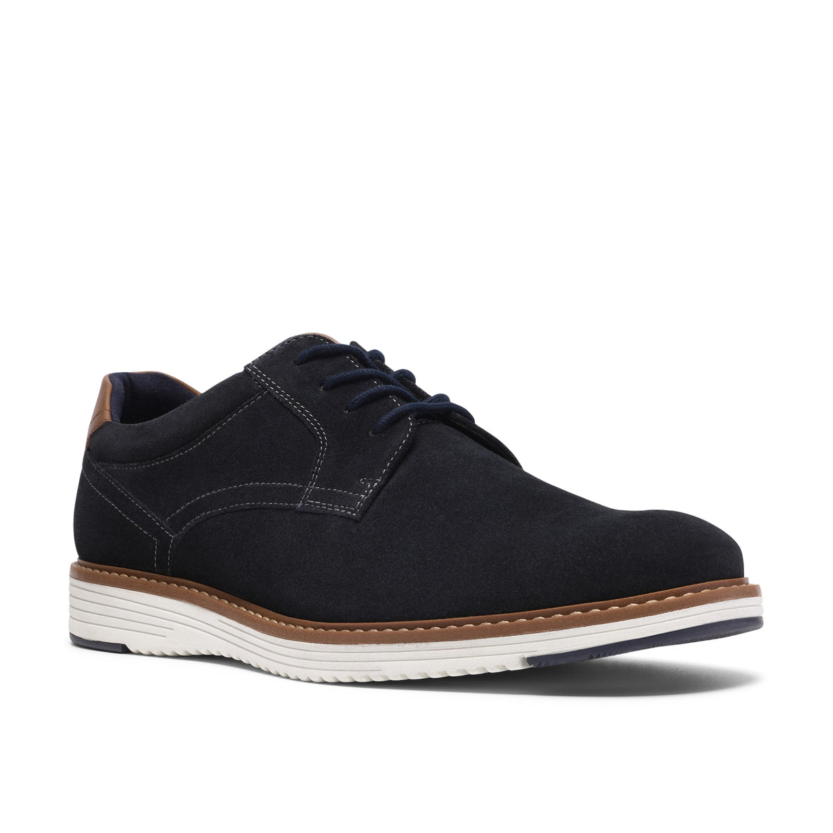 Clarks Men Blue-Navy Eastcott Lace Shoes