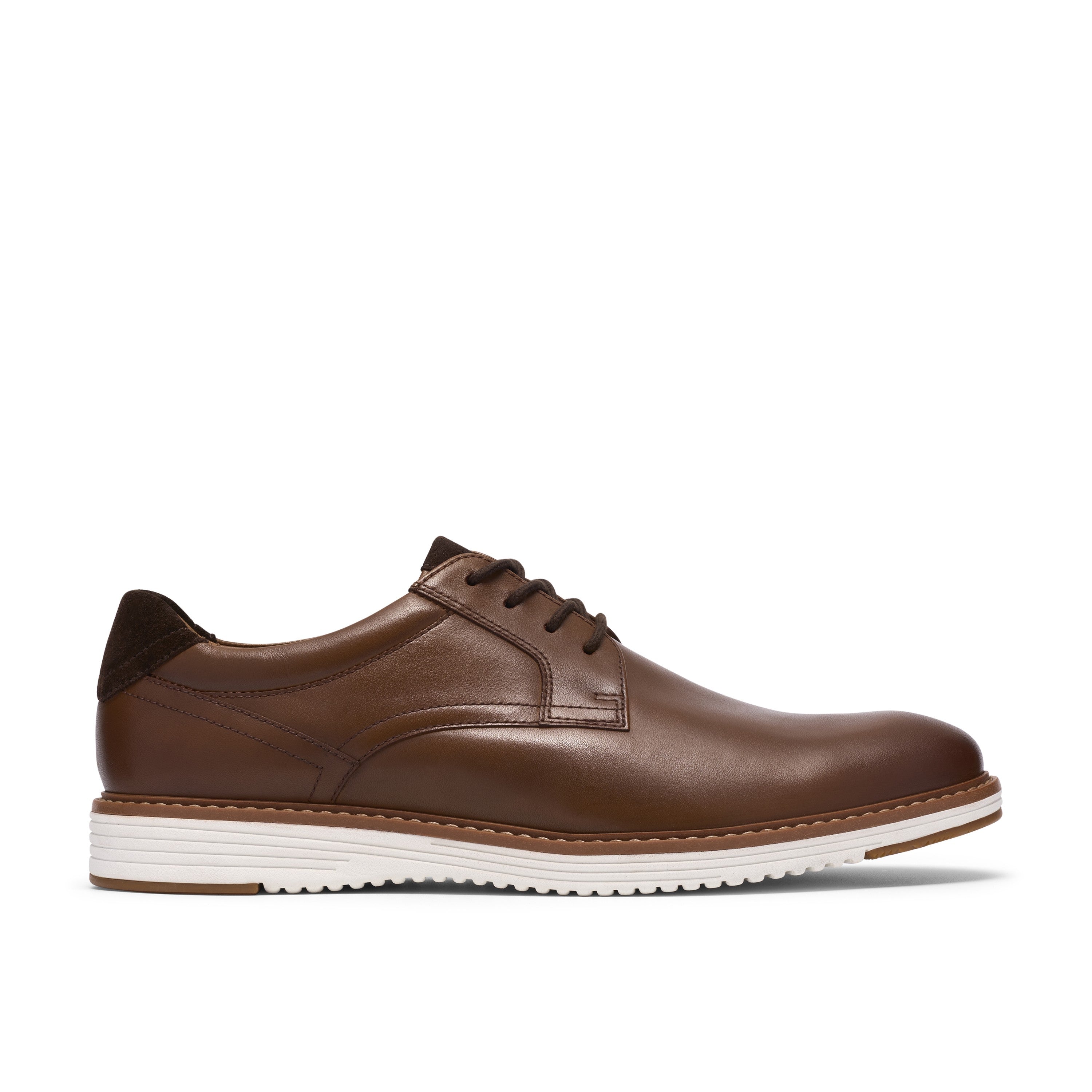 Clarks Men Tan Eastcott Lace Shoes