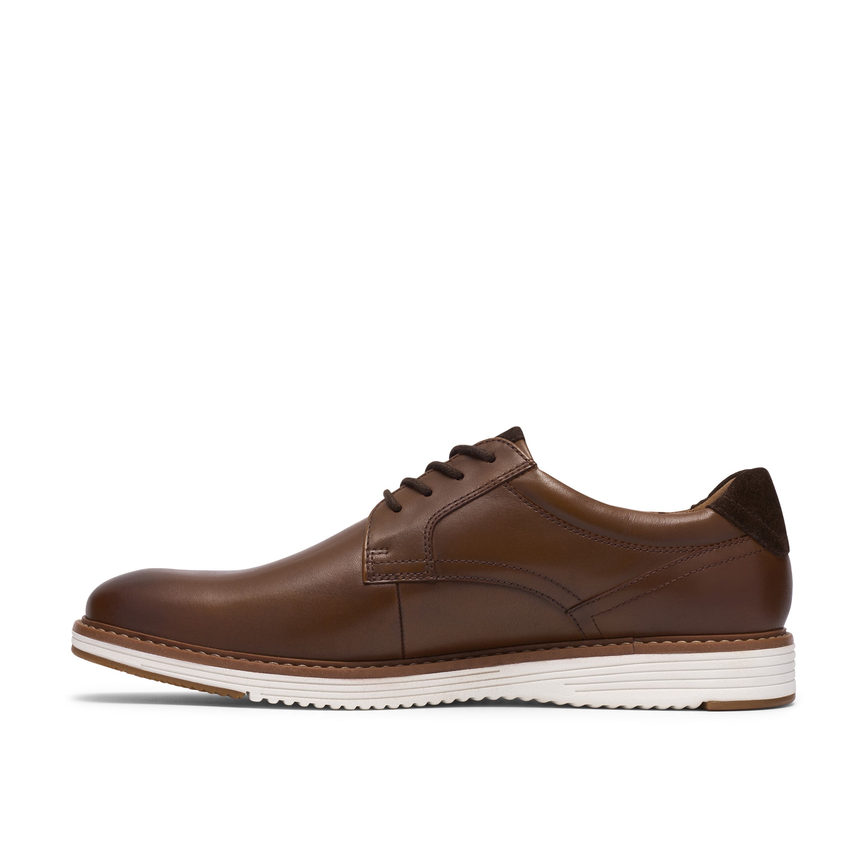 Clarks Men Tan Eastcott Lace Shoes