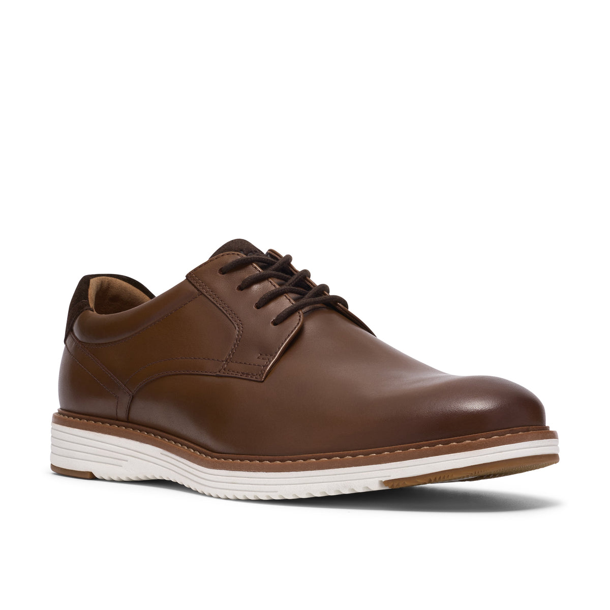 Clarks Men Tan Eastcott Lace Shoes