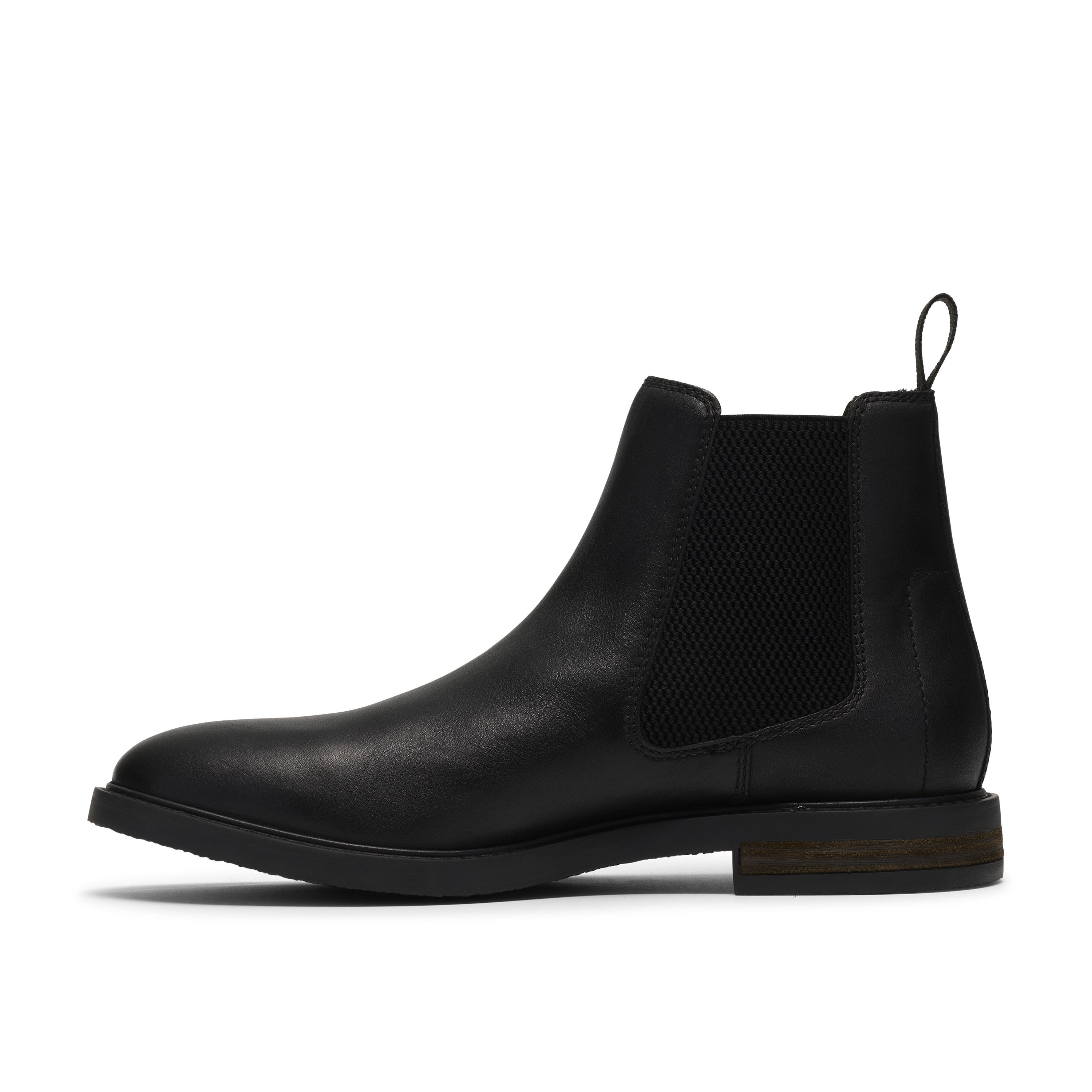 Clarks Men Black Jaxen Easy Boots