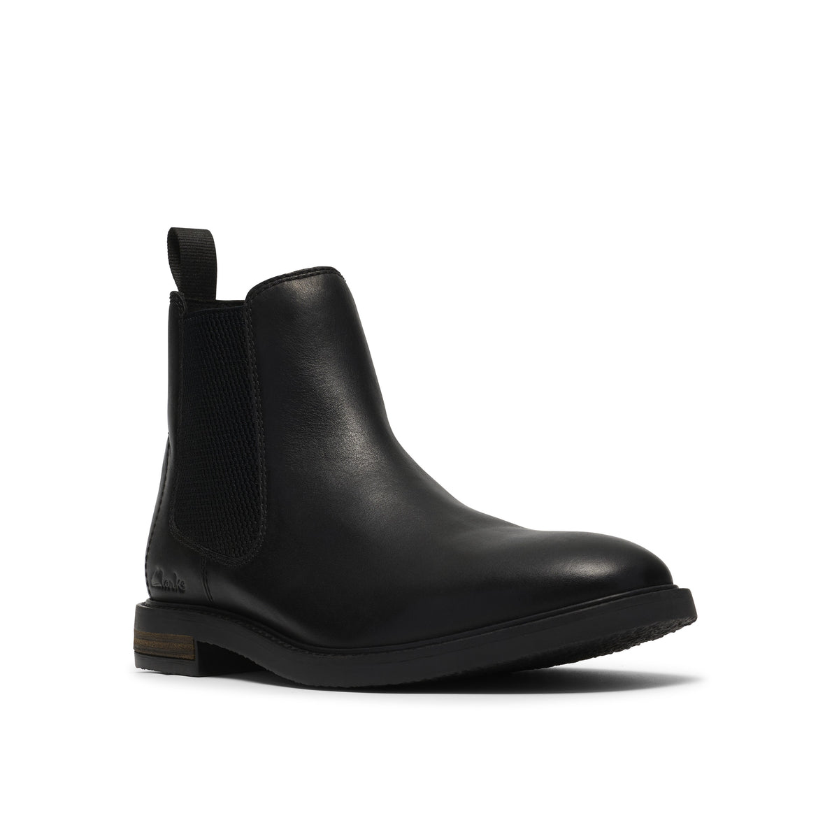 Clarks Men Black Jaxen Easy Boots