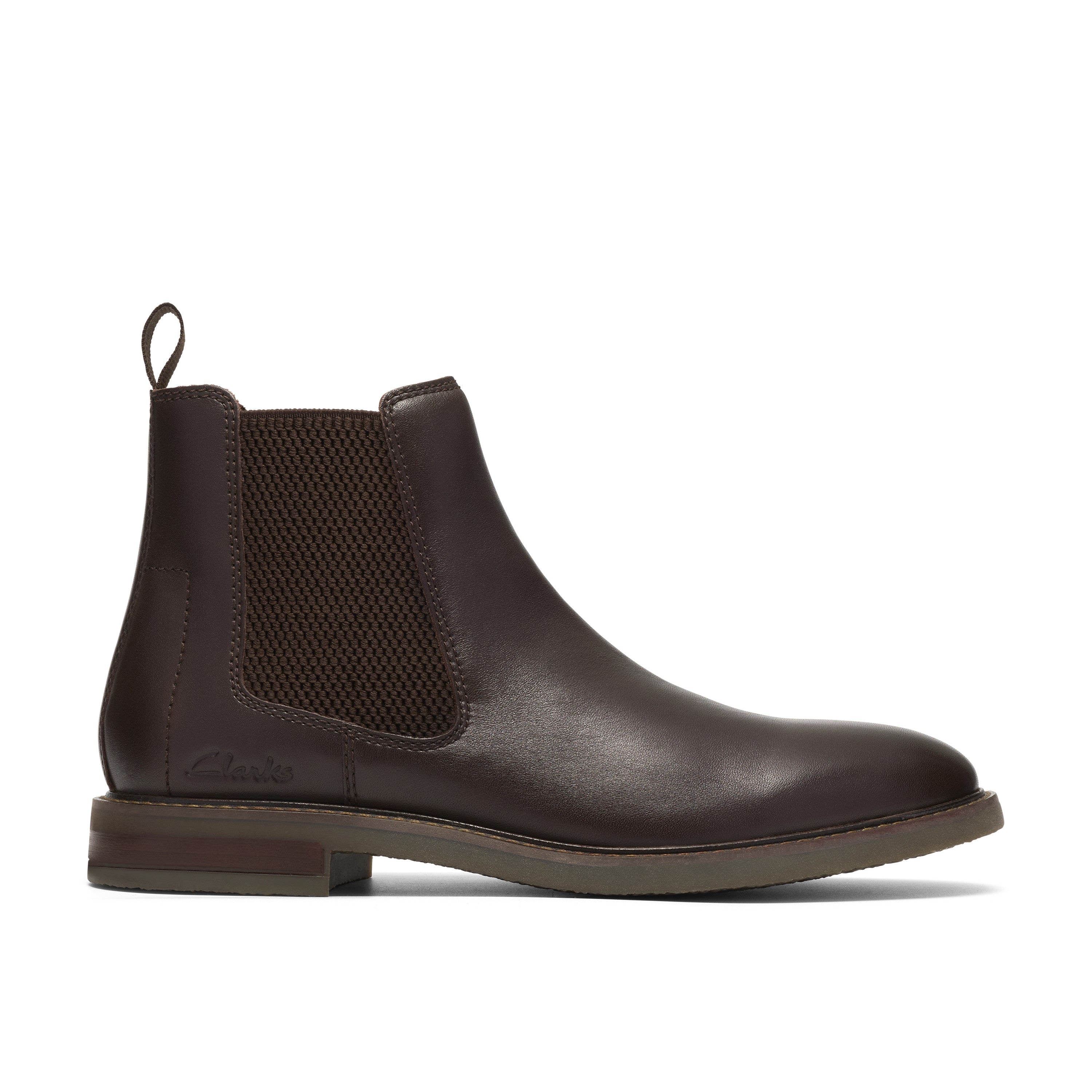 Clarks Men Brown Jaxen Easy Boots